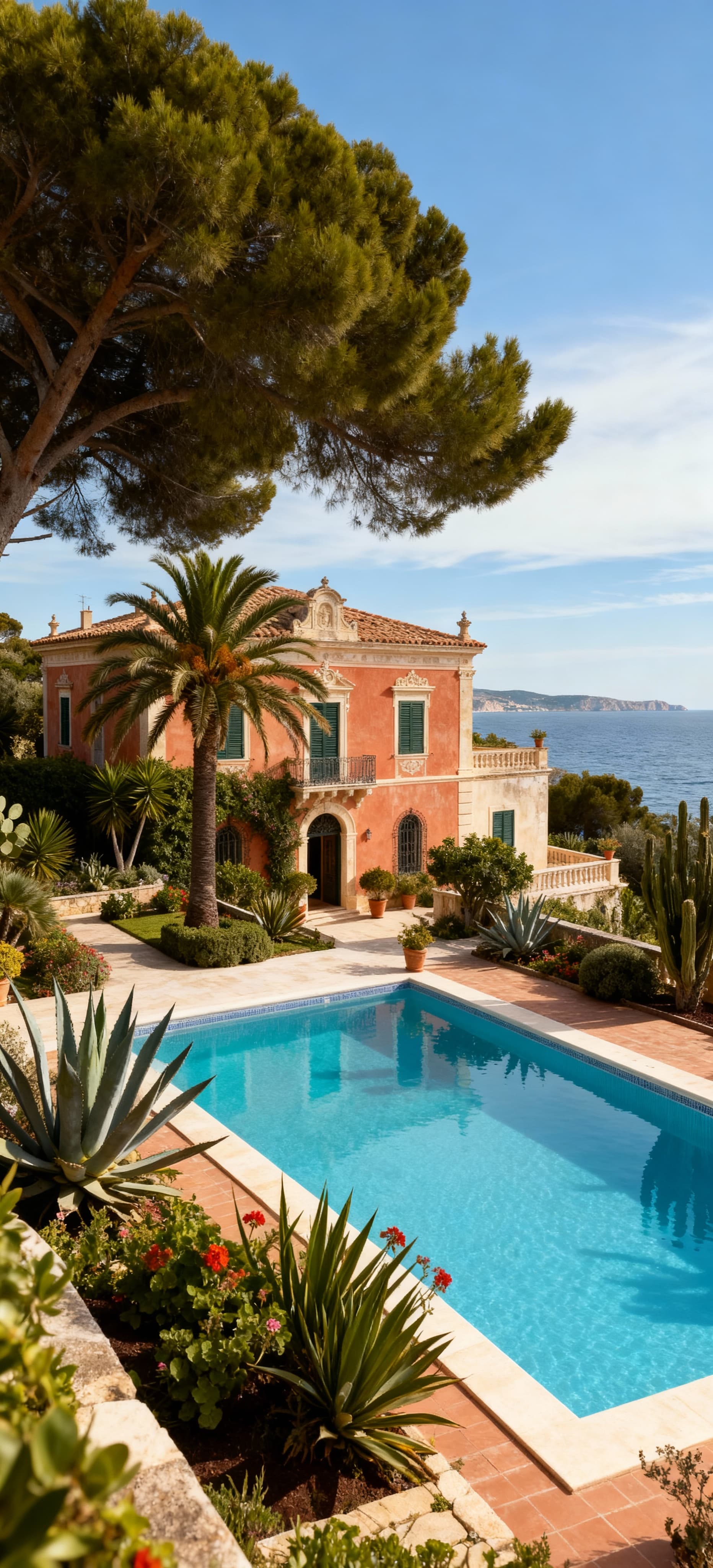 Luxurious villas for sale in Cagliari, overlooking the stunning Gulf of Angels, surrounded by historical landmarks and natural beauty.