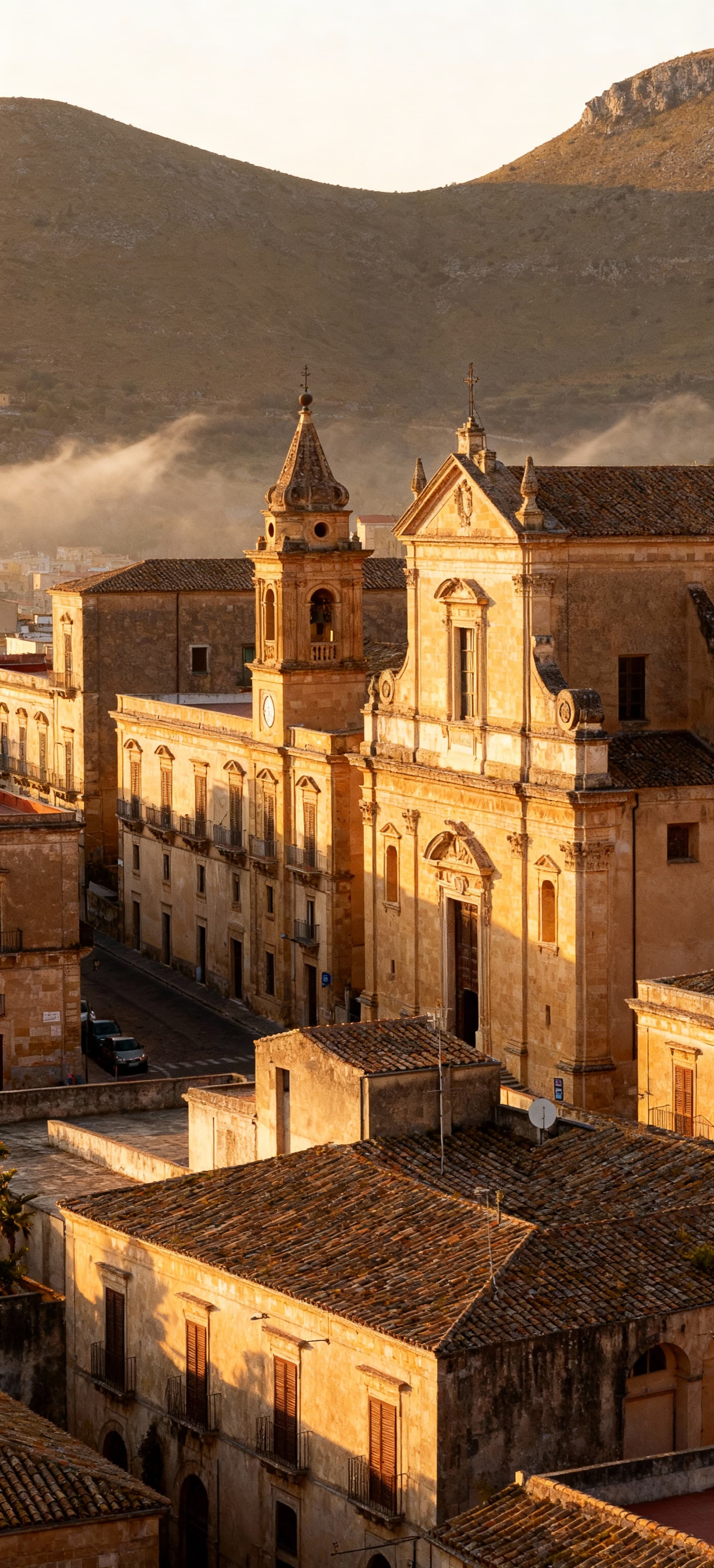 Luxury properties for sale in Caltanissetta's City area, featuring elegant villas and historic homes amidst scenic landscapes.