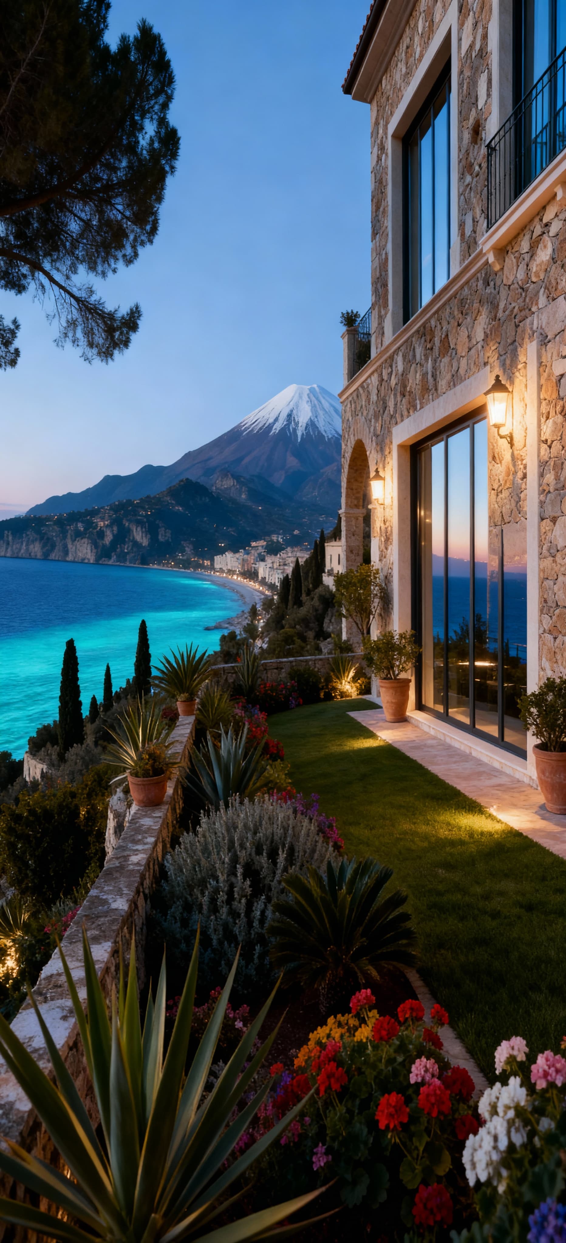 Luxury properties for sale in Taormina, a stunning coastal town with breathtaking views, historical charm, and elegant real estate.