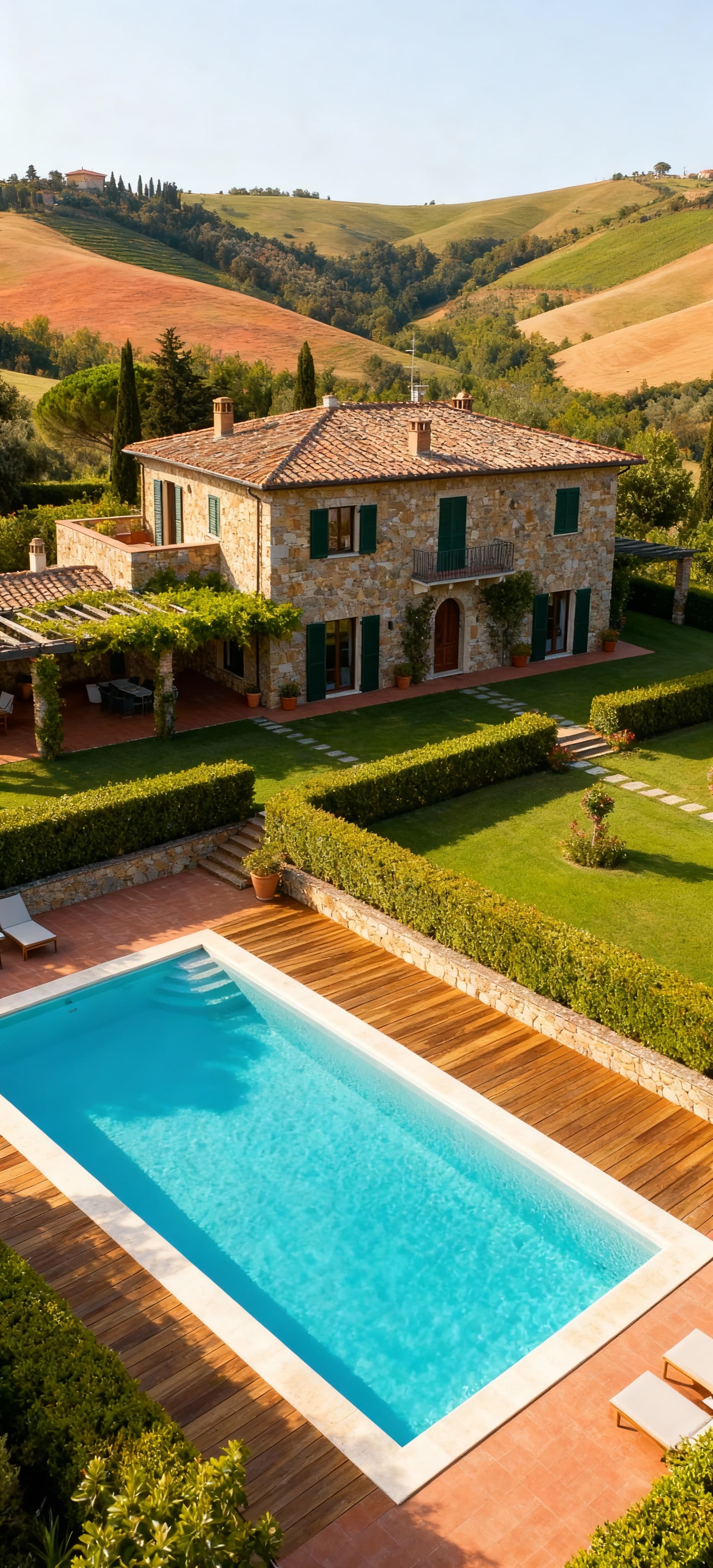 Luxury real estate for sale in Versilia, featuring elegant villas, stunning beaches, and breathtaking landscapes.