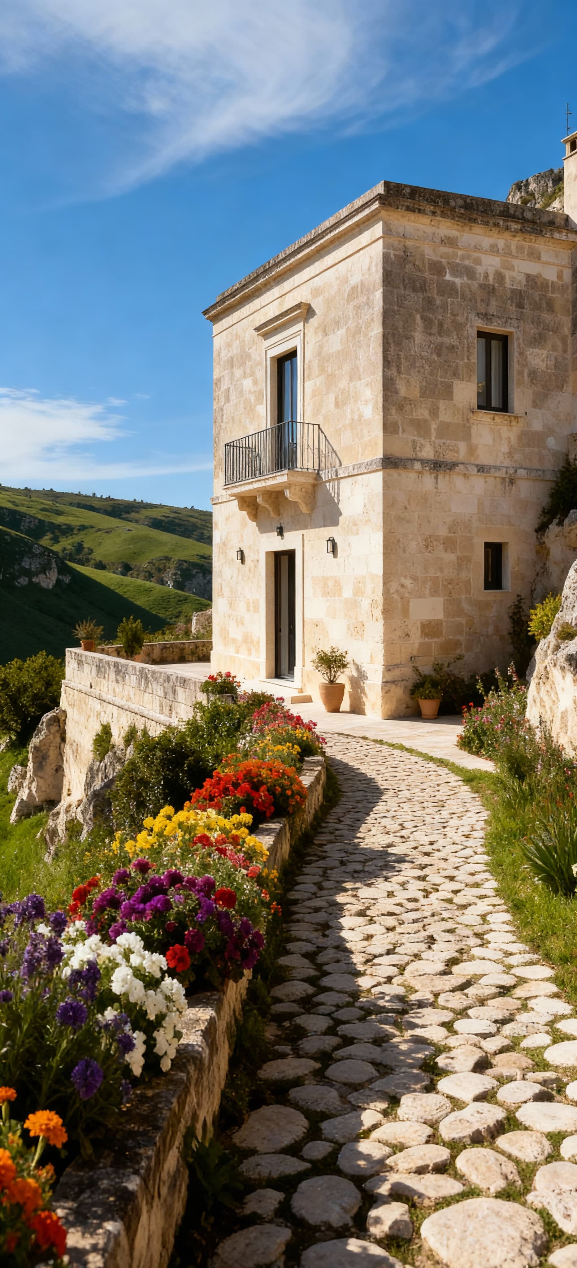Charming independent houses for sale in Matera, Basilicata, showcasing stunning views and rich architectural heritage.