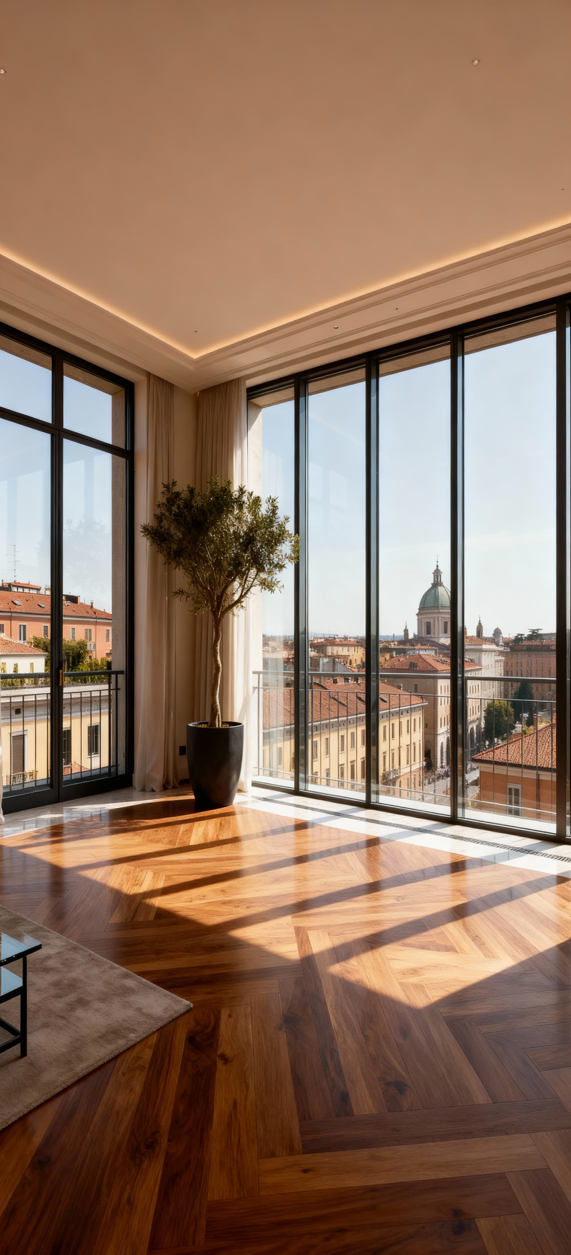 A beautiful landscape of Asti in Piedmont featuring charming vineyards and historic farms for sale, ideal for investment.