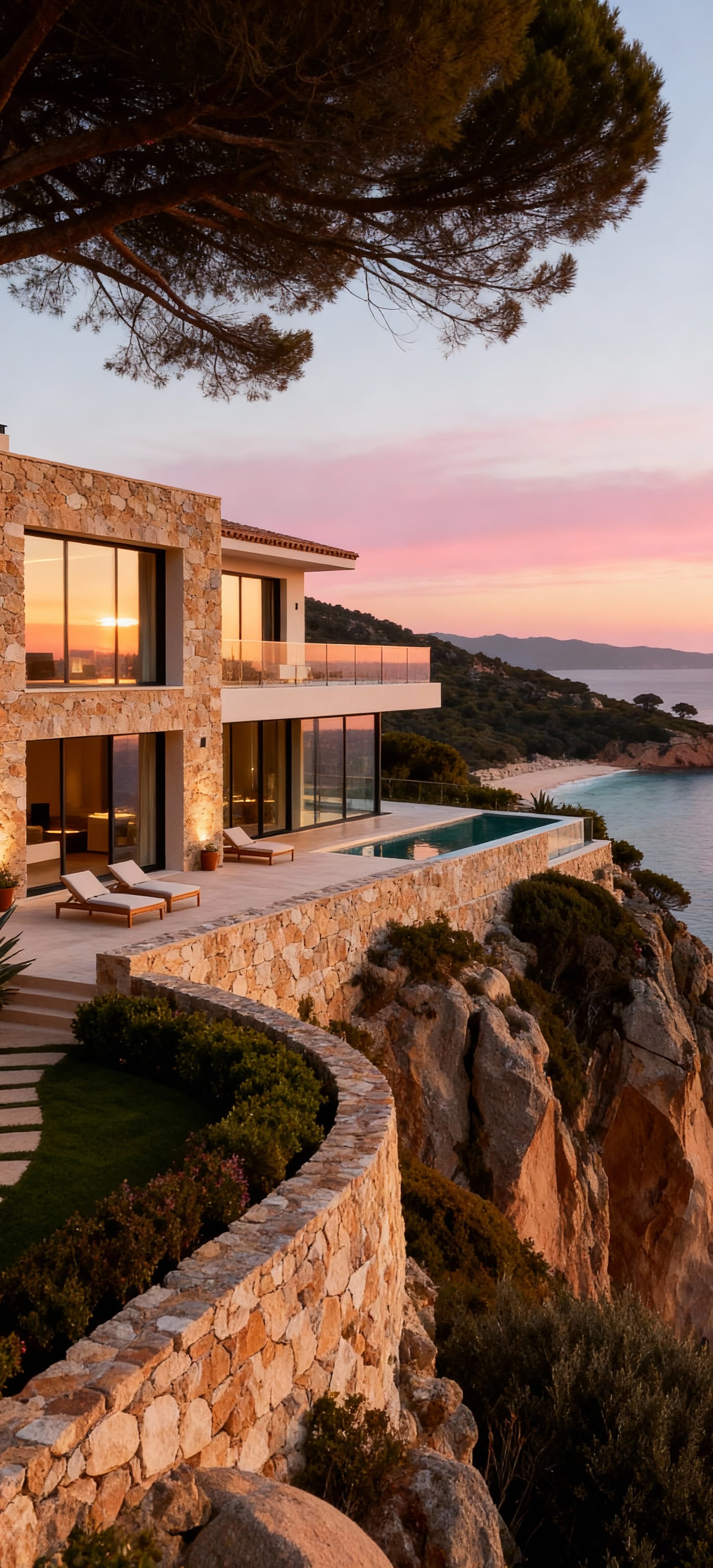 Luxury real estate for sale in Cagliari, Sardinia near the sea, featuring stunning views and elegant properties.