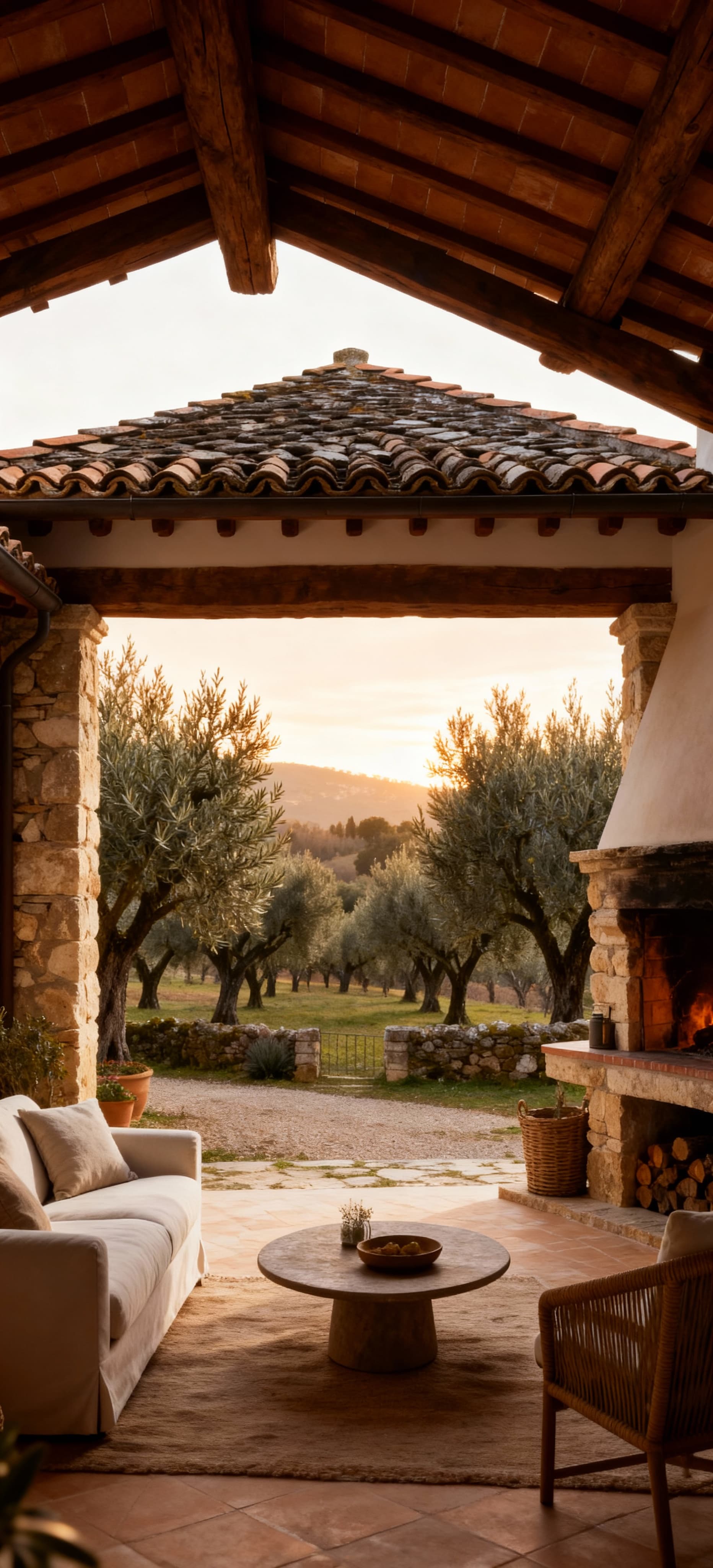 Stunning rural Sardinia with charming farmhouses for sale, surrounded by ancient olive groves and breathtaking landscapes.