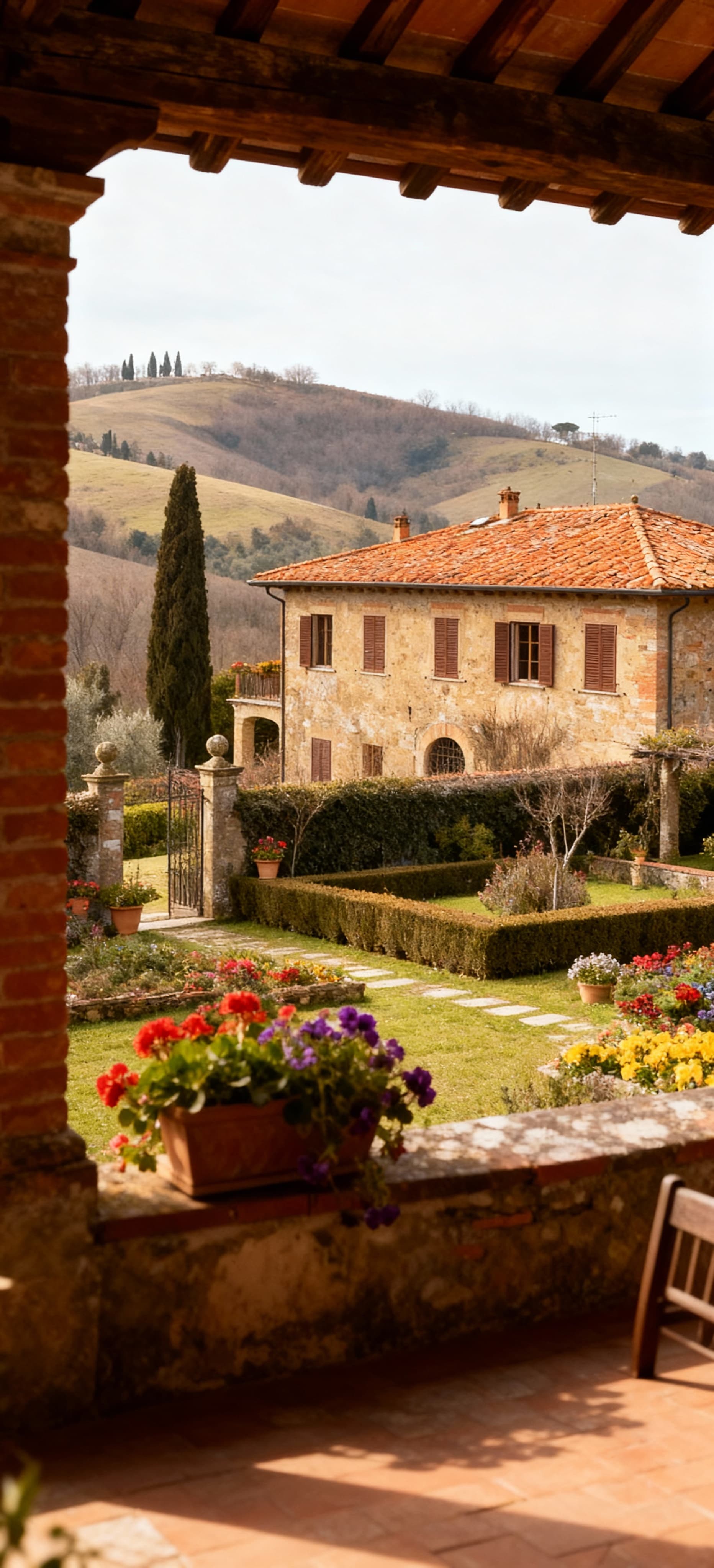 Independent houses for sale in the scenic Campagna area of Florence, featuring lush landscapes and elegant Tuscan architecture.