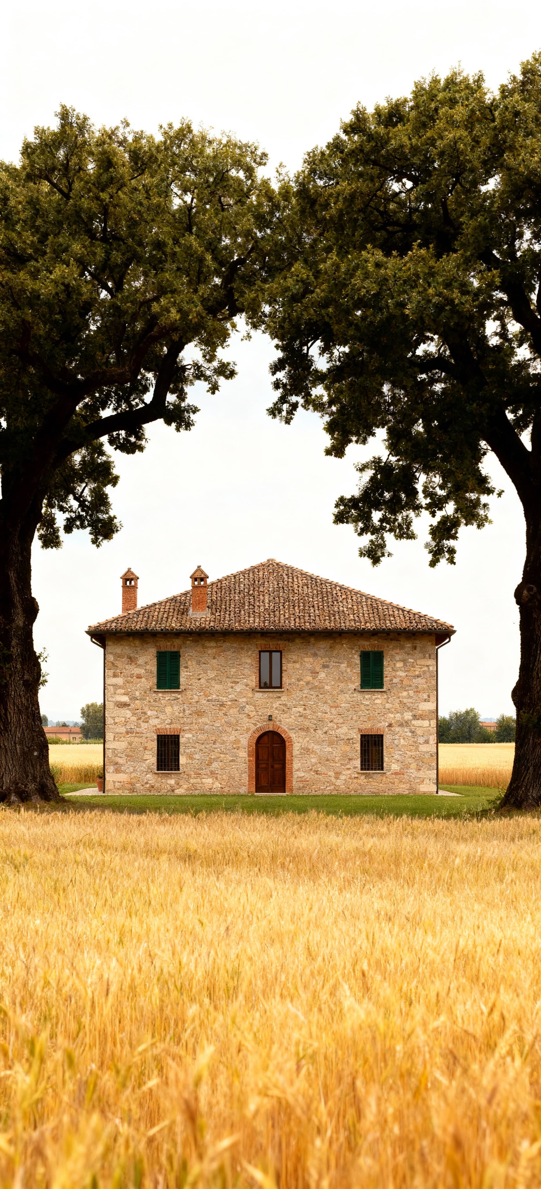 Charming rustic properties for sale in the serene countryside of Piacenza, showcasing elegant villas and historic homes.