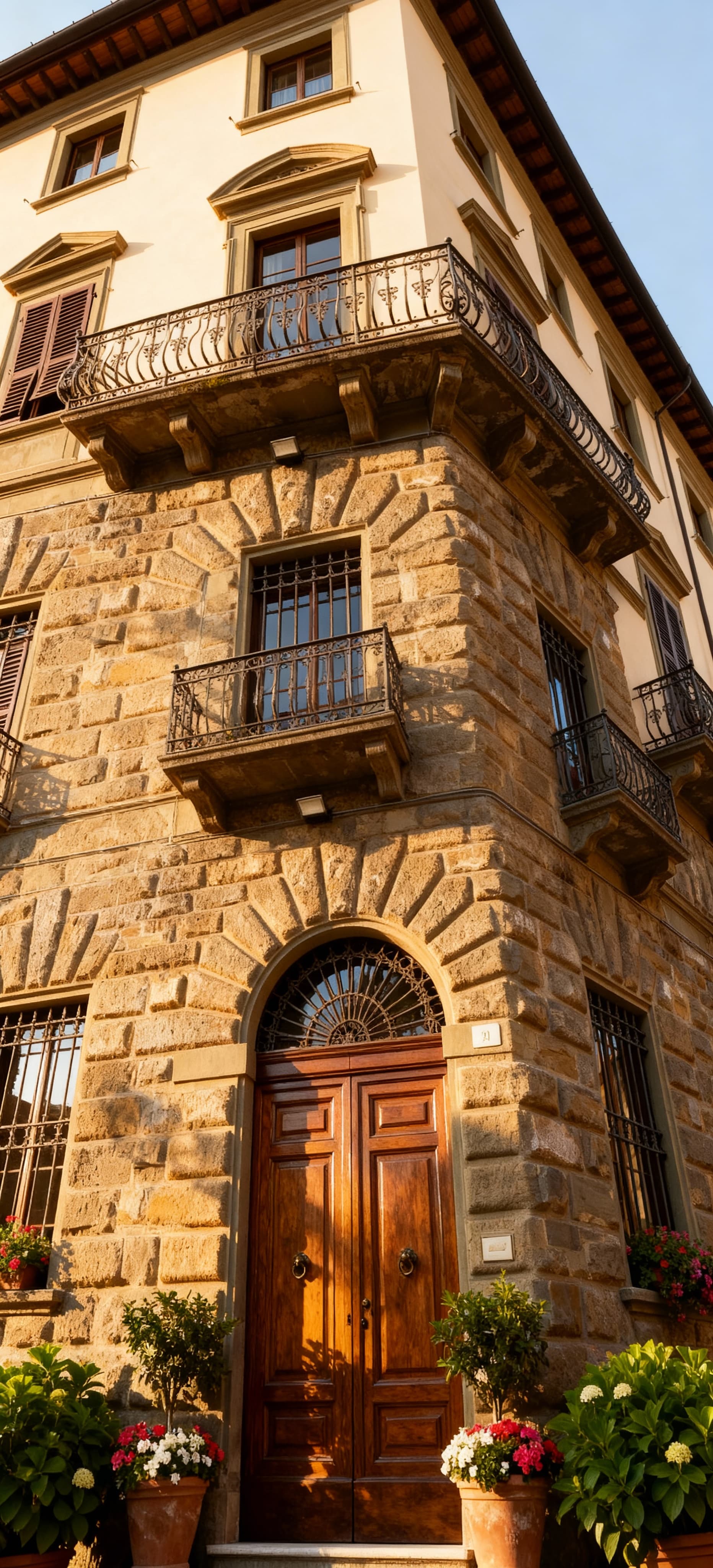 Elegant villas for sale in Pistoia's historic city center, surrounded by lush hills and rich cultural heritage.