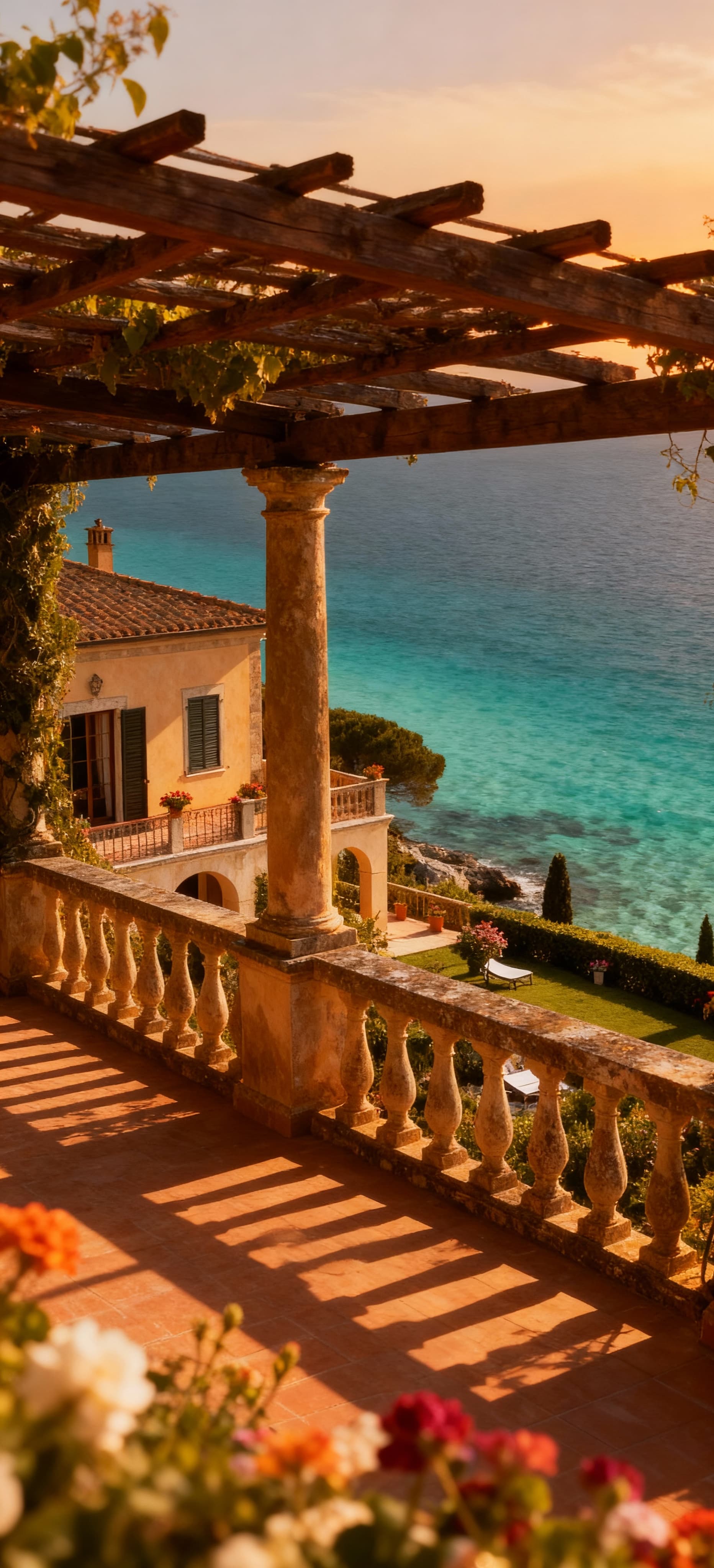 Agriturismos for sale in Tuscany, Pisa area, showcasing stunning landscapes of hills and crystal-clear sea.