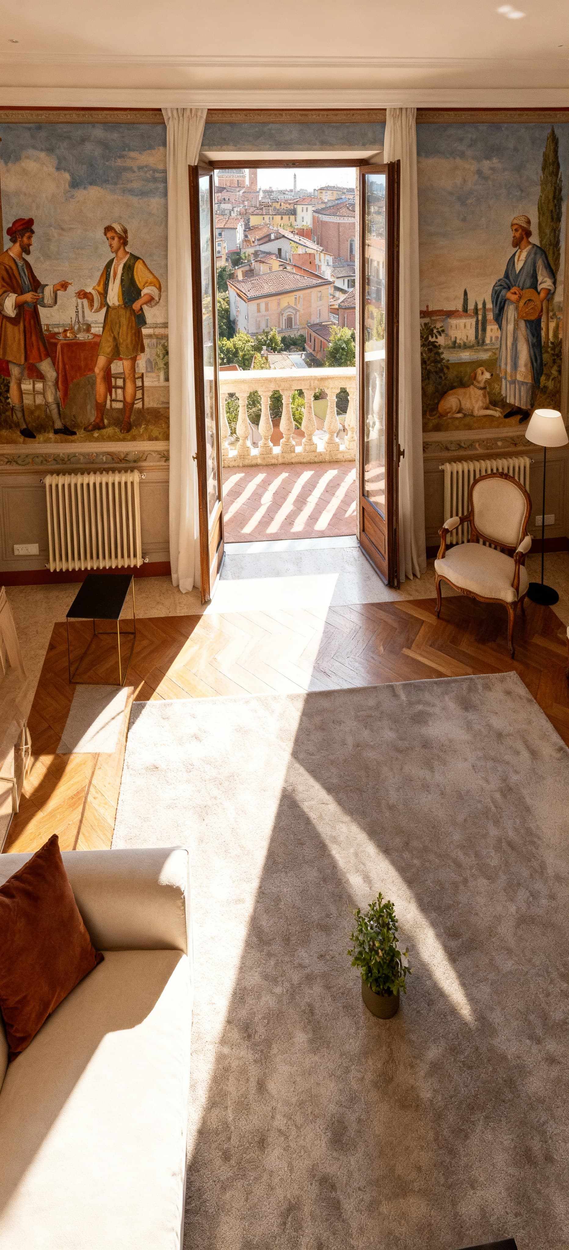 Luxury properties for sale in Modena, Emilia Romagna, famous for its cuisine, music, and automotive heritage.