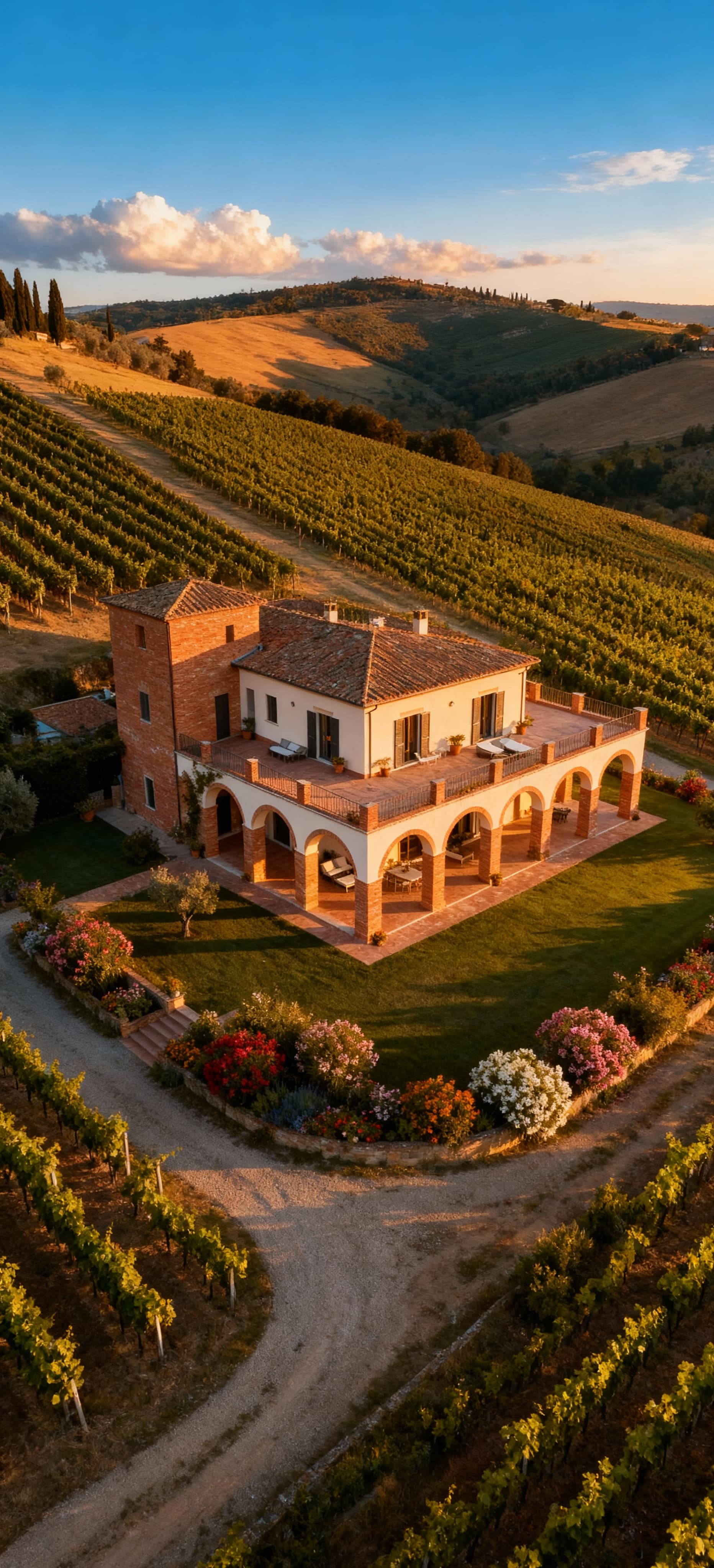 Stunning villas for sale in Trentino-Alto Adige, set against the majestic Dolomites and lush vineyards.