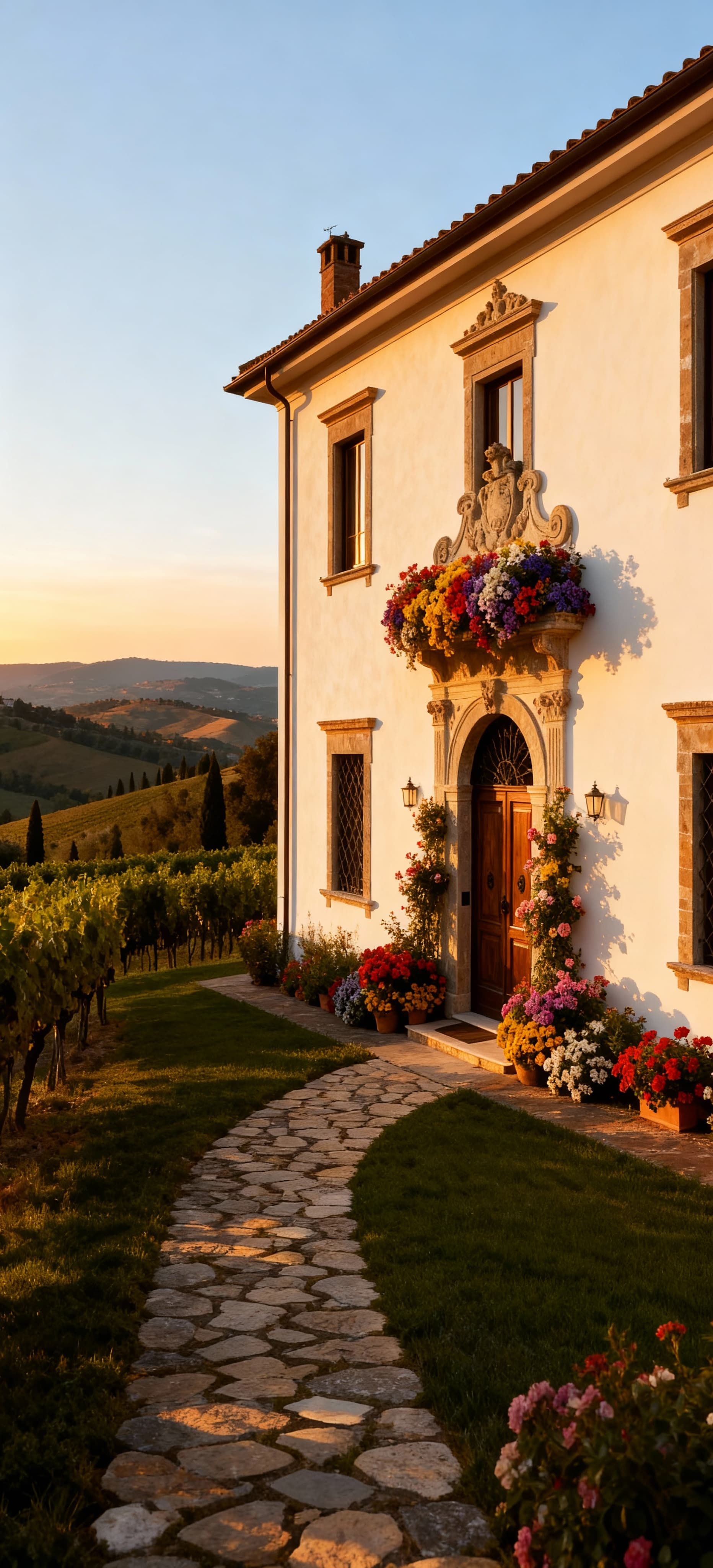 Tuscany real estate in Arezzo, featuring rustic farmhouses and elegant villas amidst breathtaking landscapes and historic architecture.