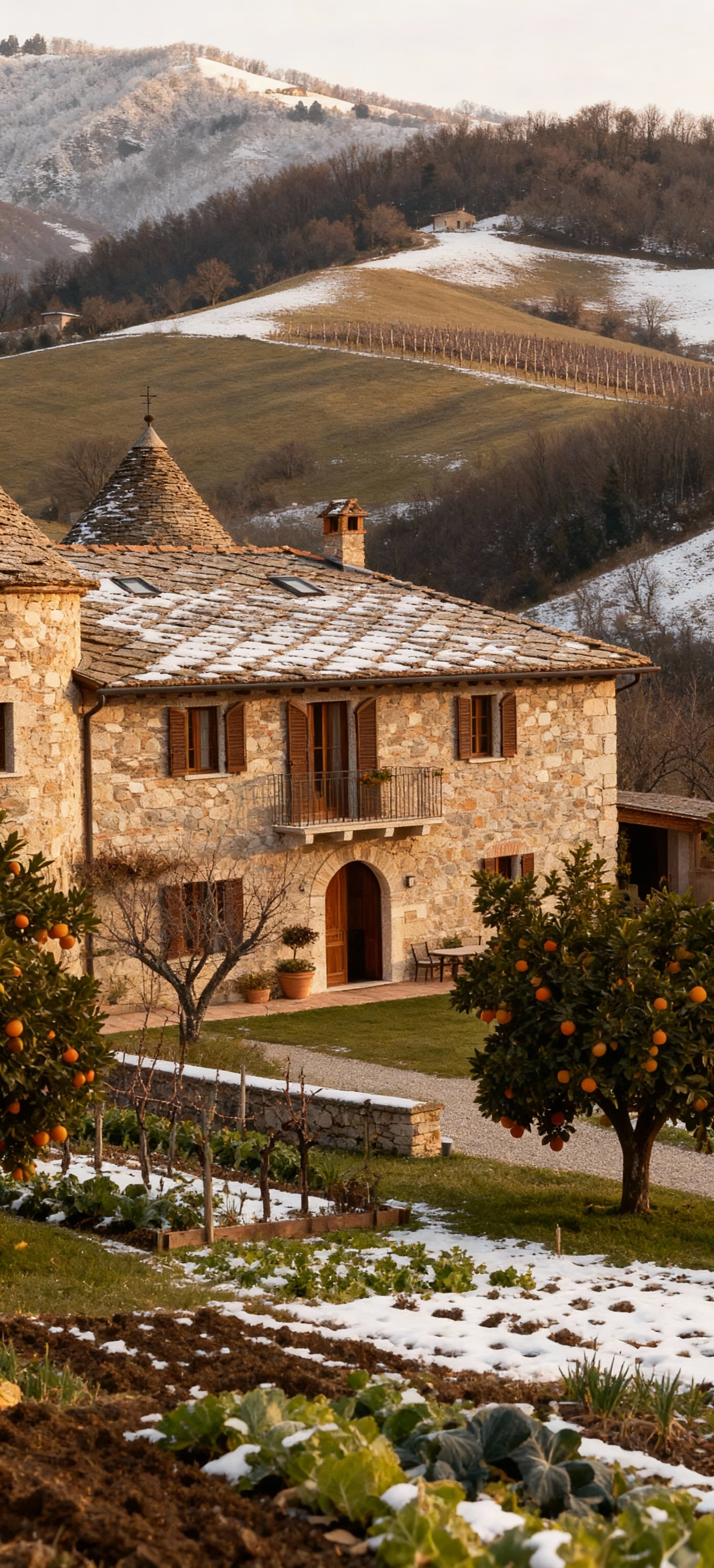 Charming agriturismos for sale in Asti, Piemonte, surrounded by breathtaking landscapes and historic vineyards.