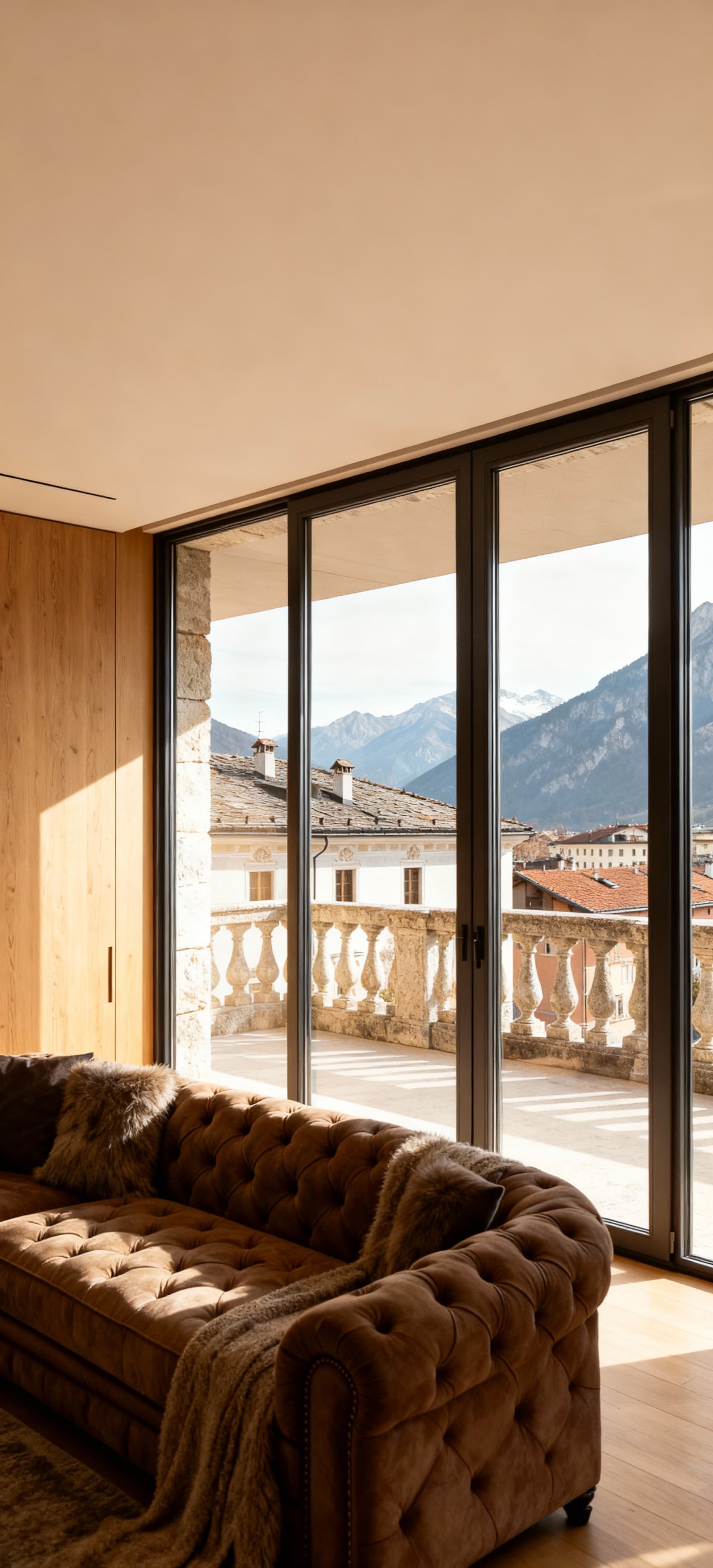 Luxury mountain apartments for sale in Trentino-Alto Adige, offering stunning alpine views and modern living comfort.