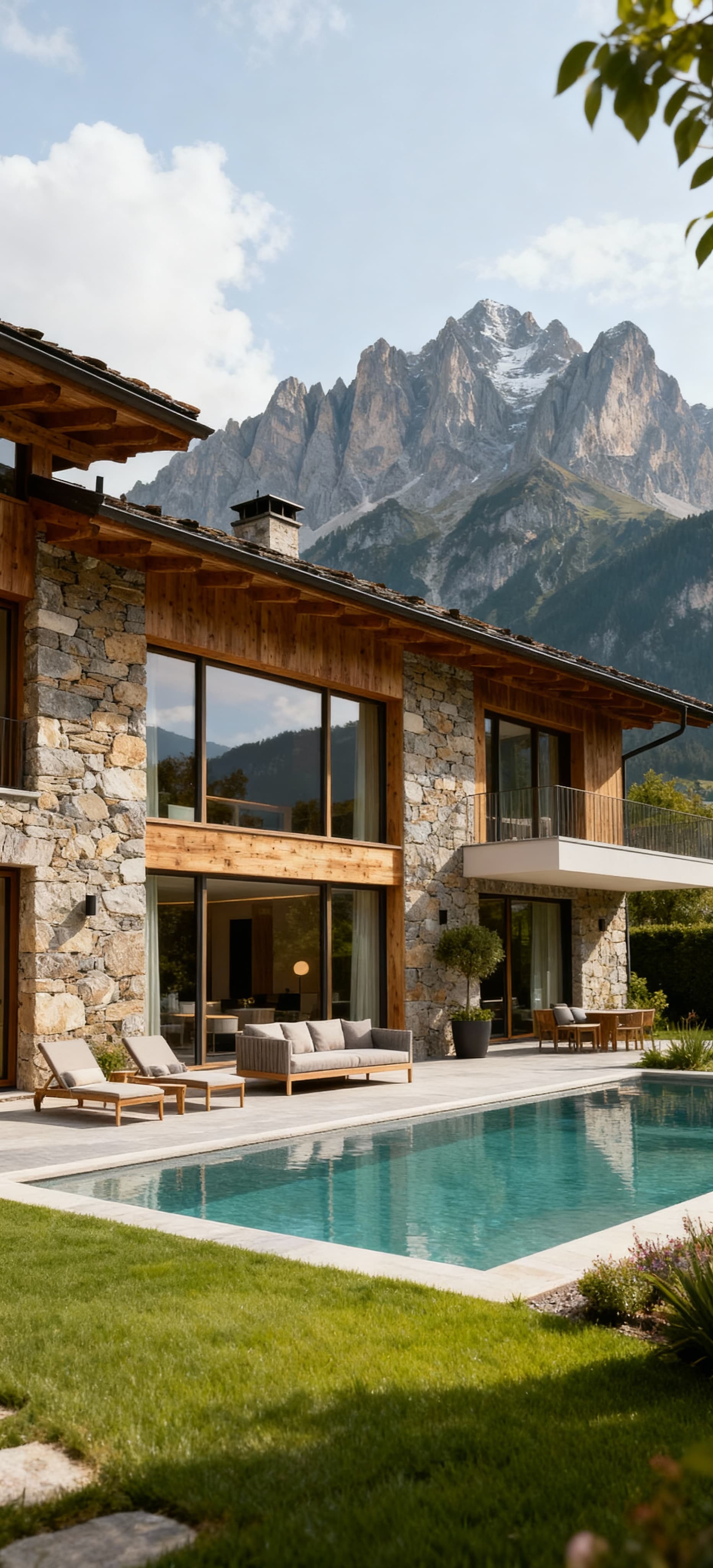 Independent homes for sale in Bolzano's mountain area, showcasing stunning Dolomite views and a serene lifestyle amidst nature.