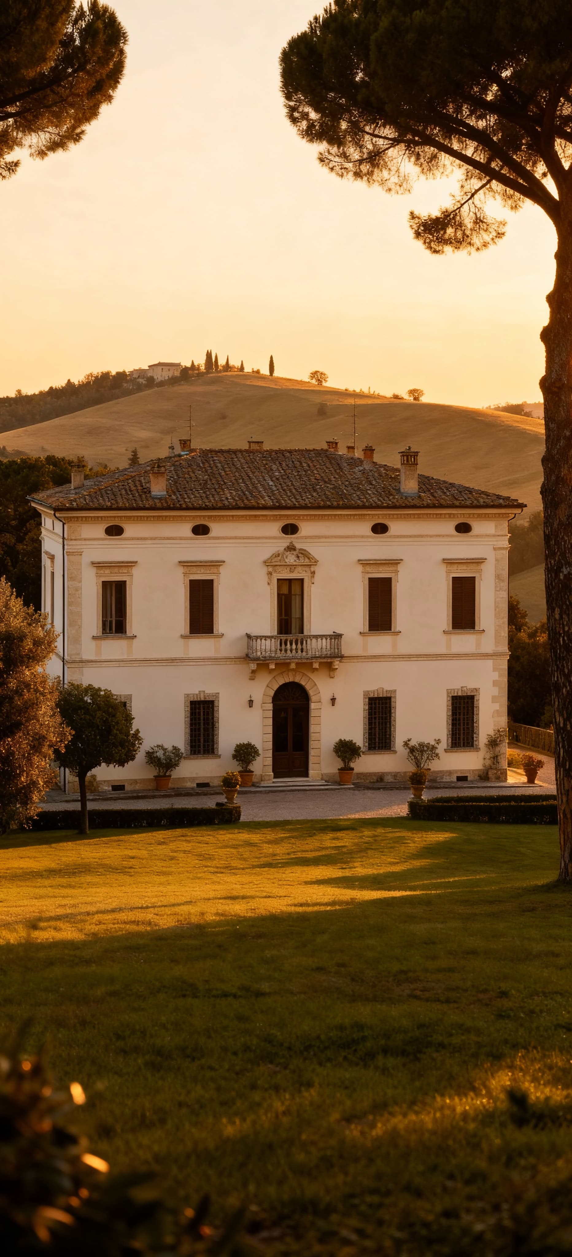 Elegant hotels for sale in the serene countryside of Perugia, Umbria, featuring historic villas and stunning landscapes.