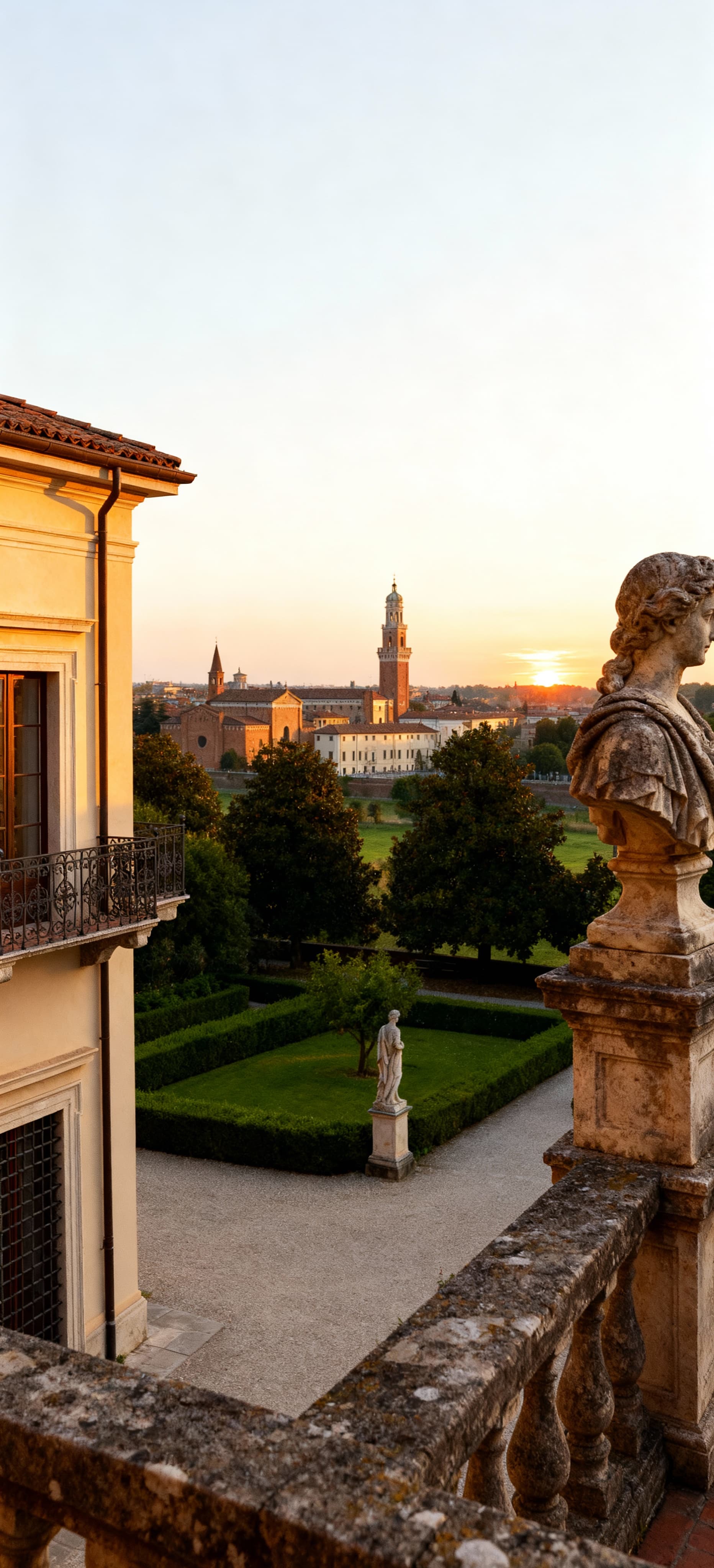 Elegant villas for sale in historic Mantova, Lombardy, surrounded by captivating landscapes and rich cultural heritage.