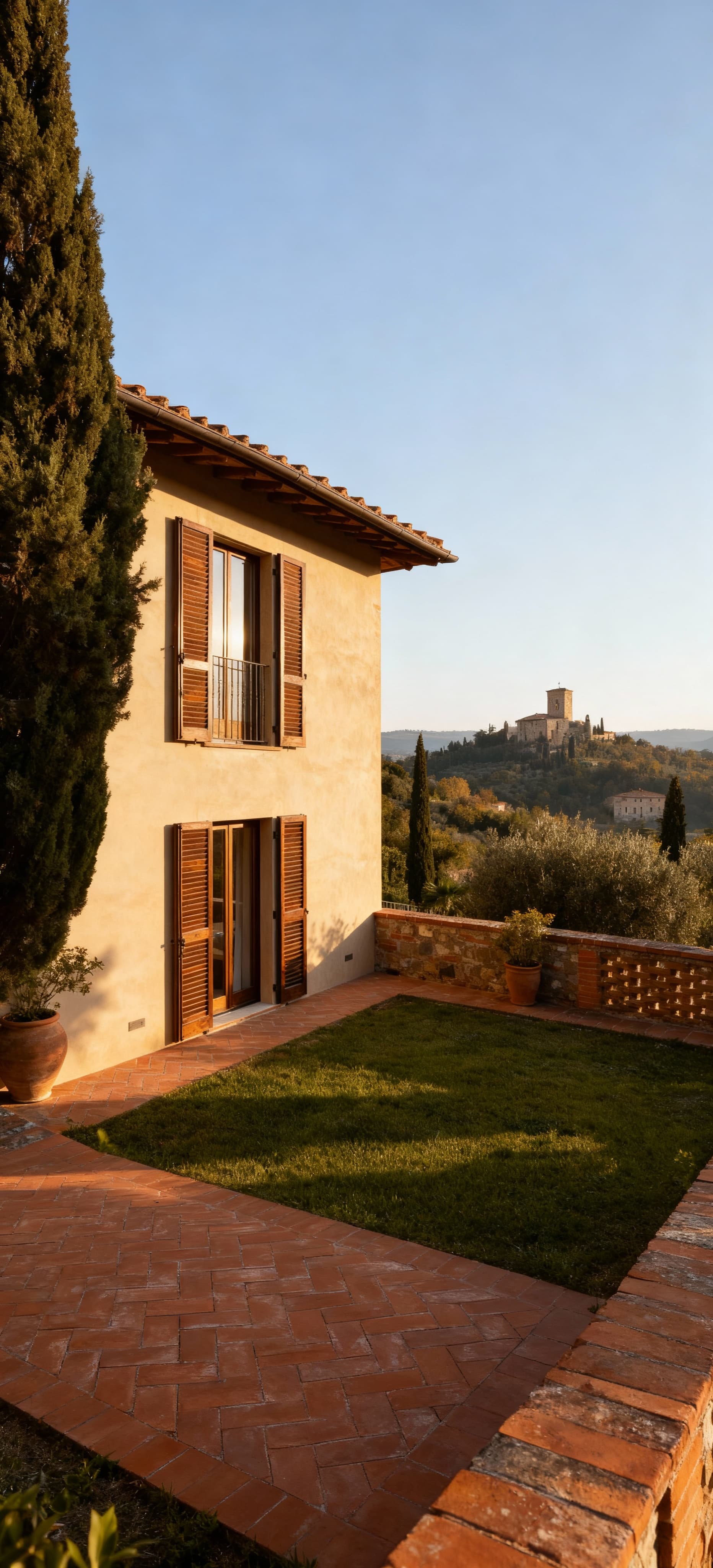 Exclusive townhouses for sale in Prato, Tuscany, showcasing elegant architecture and luxurious living in a cultural setting.