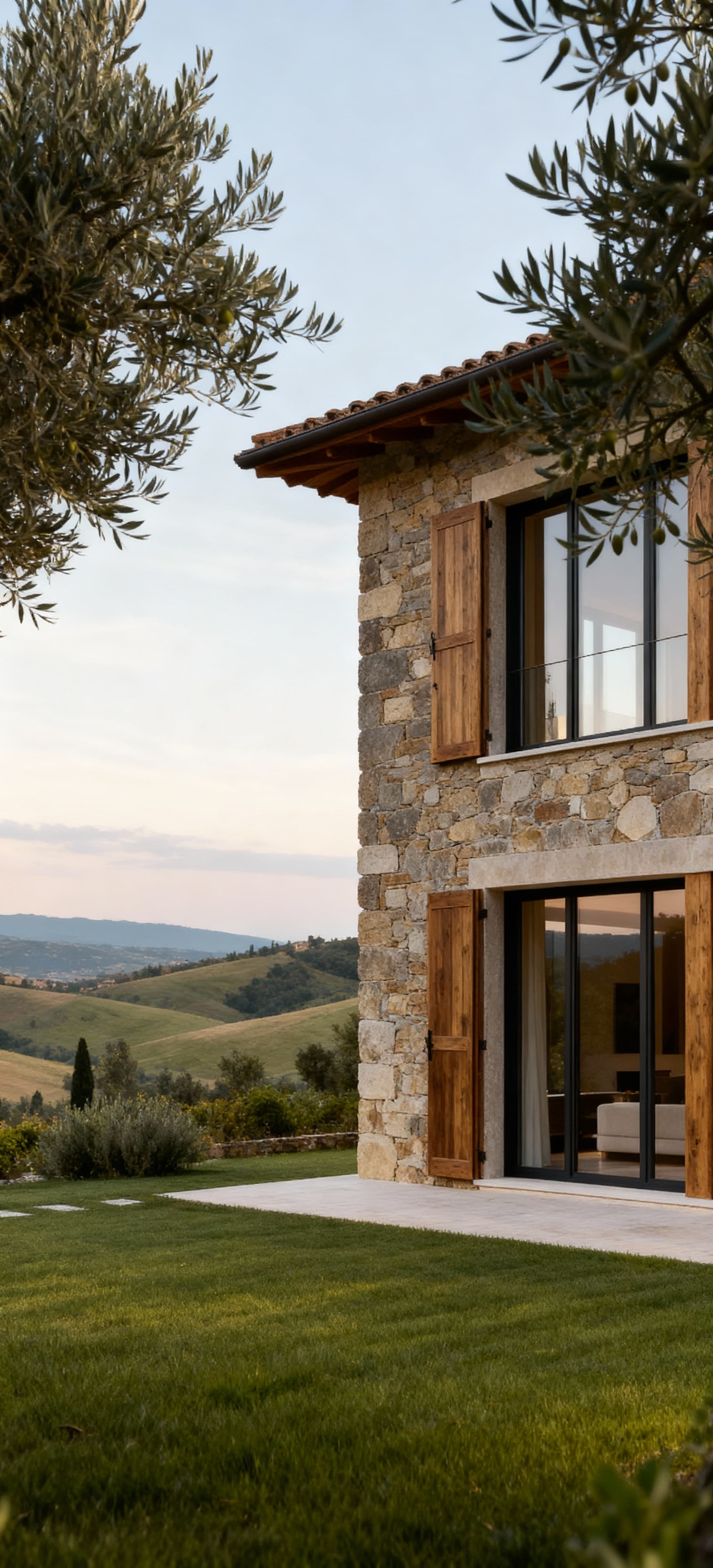 Luxury properties for sale in Campagna, Campania, surrounded by stunning landscapes, olive groves, and panoramic sea views.