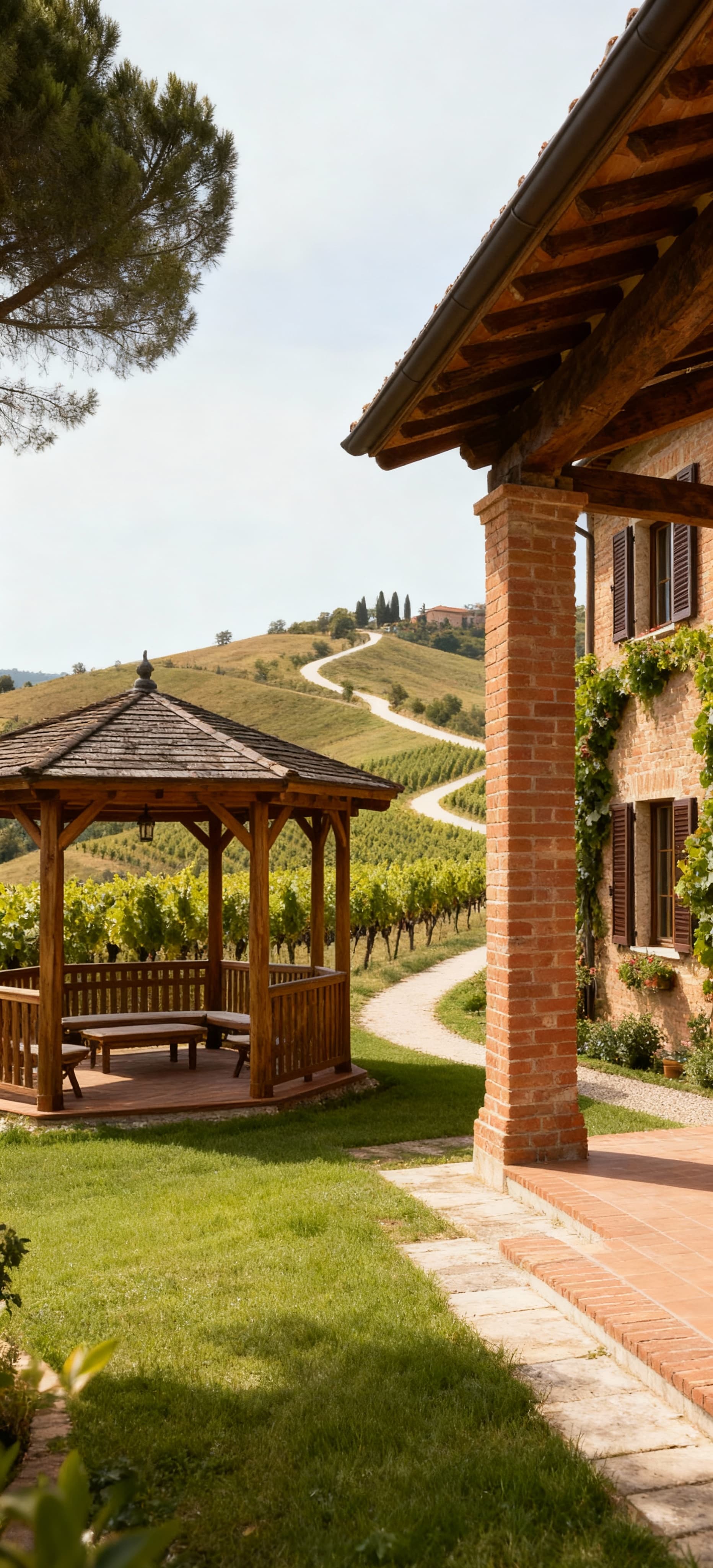 Charming townhouses for sale in the serene Campagna area of Florence, surrounded by stunning landscapes and historic villas.