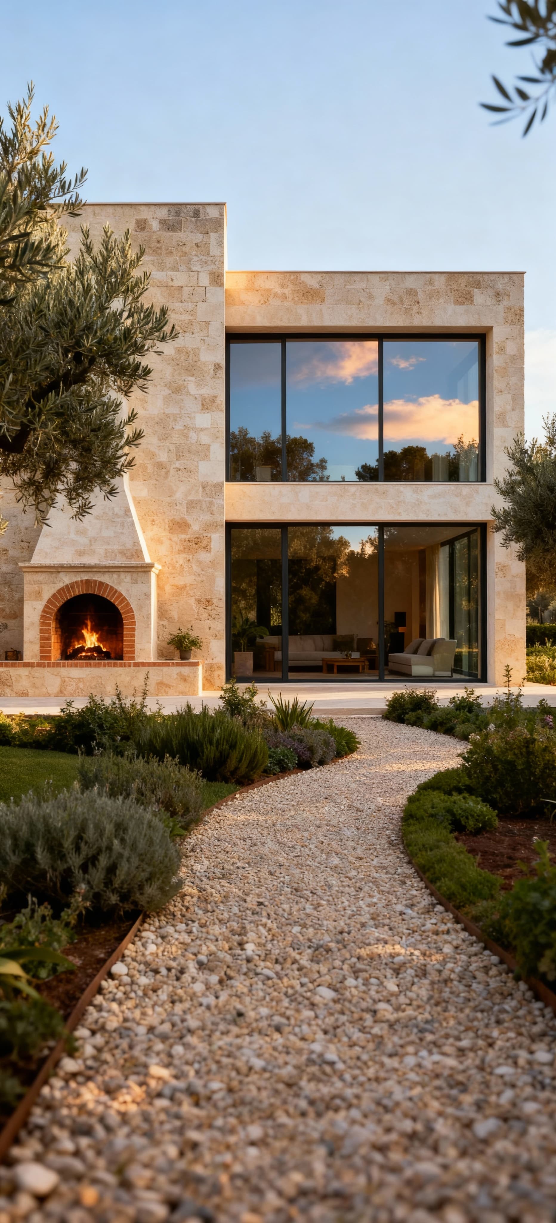 Modern villas for sale in Latina, Lazio, surrounded by green spaces and scenic hills, ideal for families and professionals.