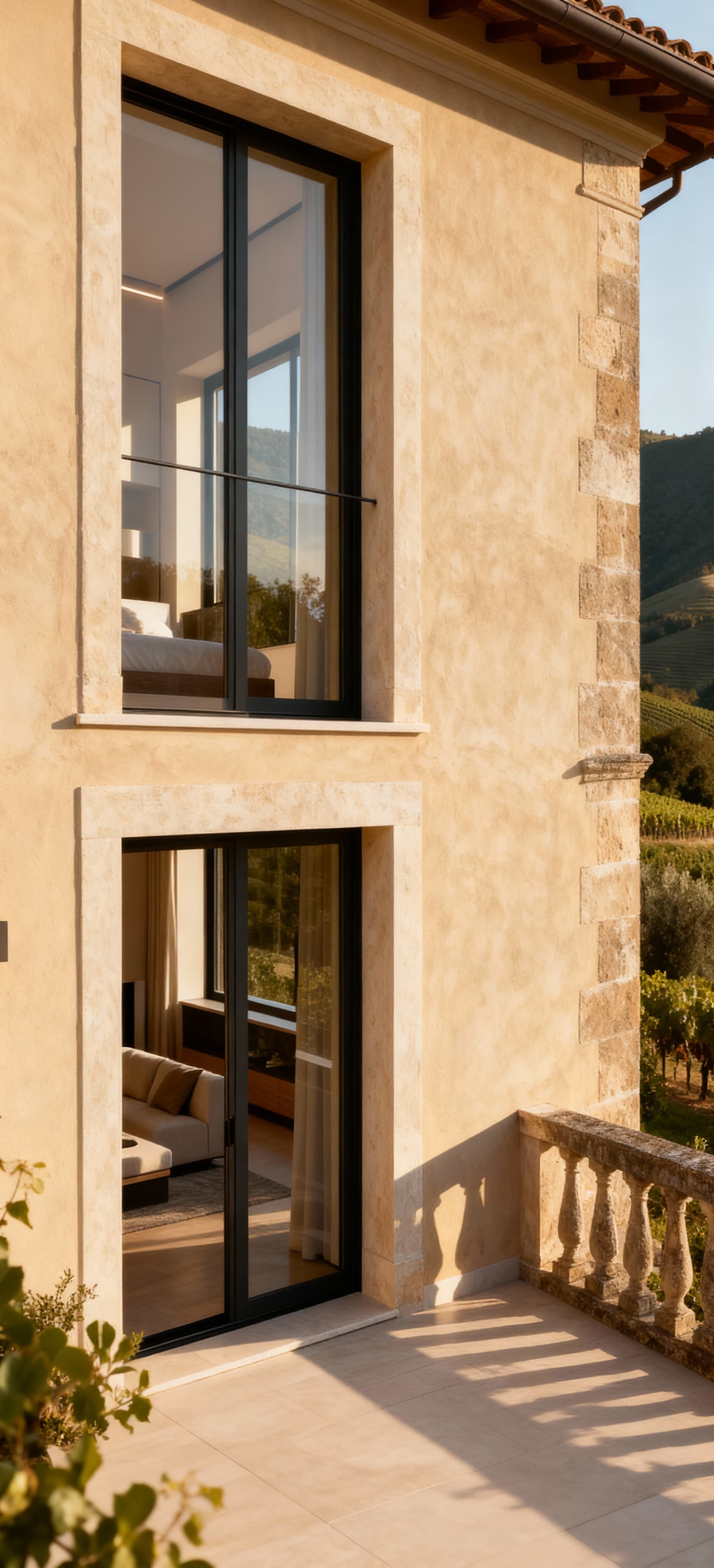 Independent homes for sale in the idyllic Siena countryside, surrounded by stunning landscapes, vineyards, and historic architecture.