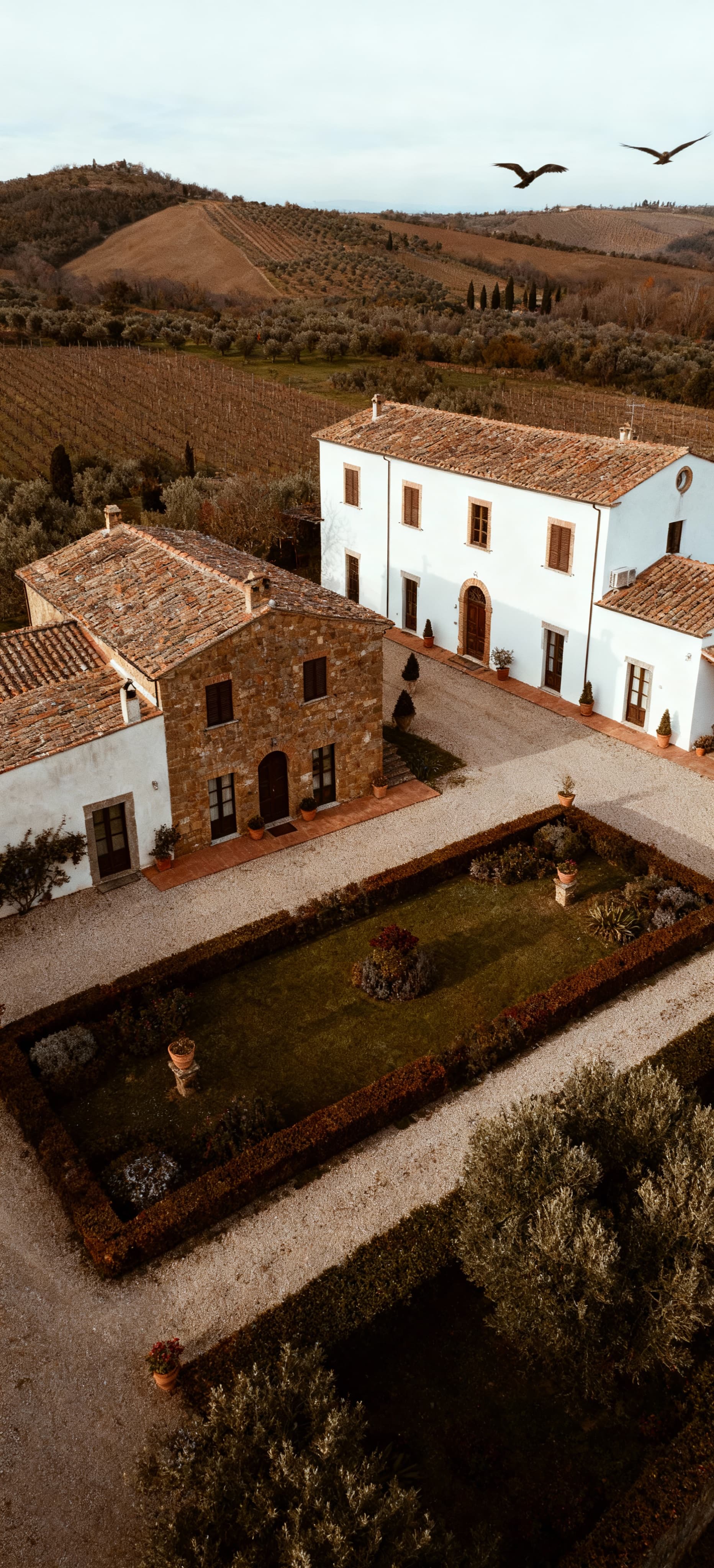 Charming terraced houses for sale in the picturesque Tuscan countryside near Florence, offering a tranquil lifestyle with stunning views.