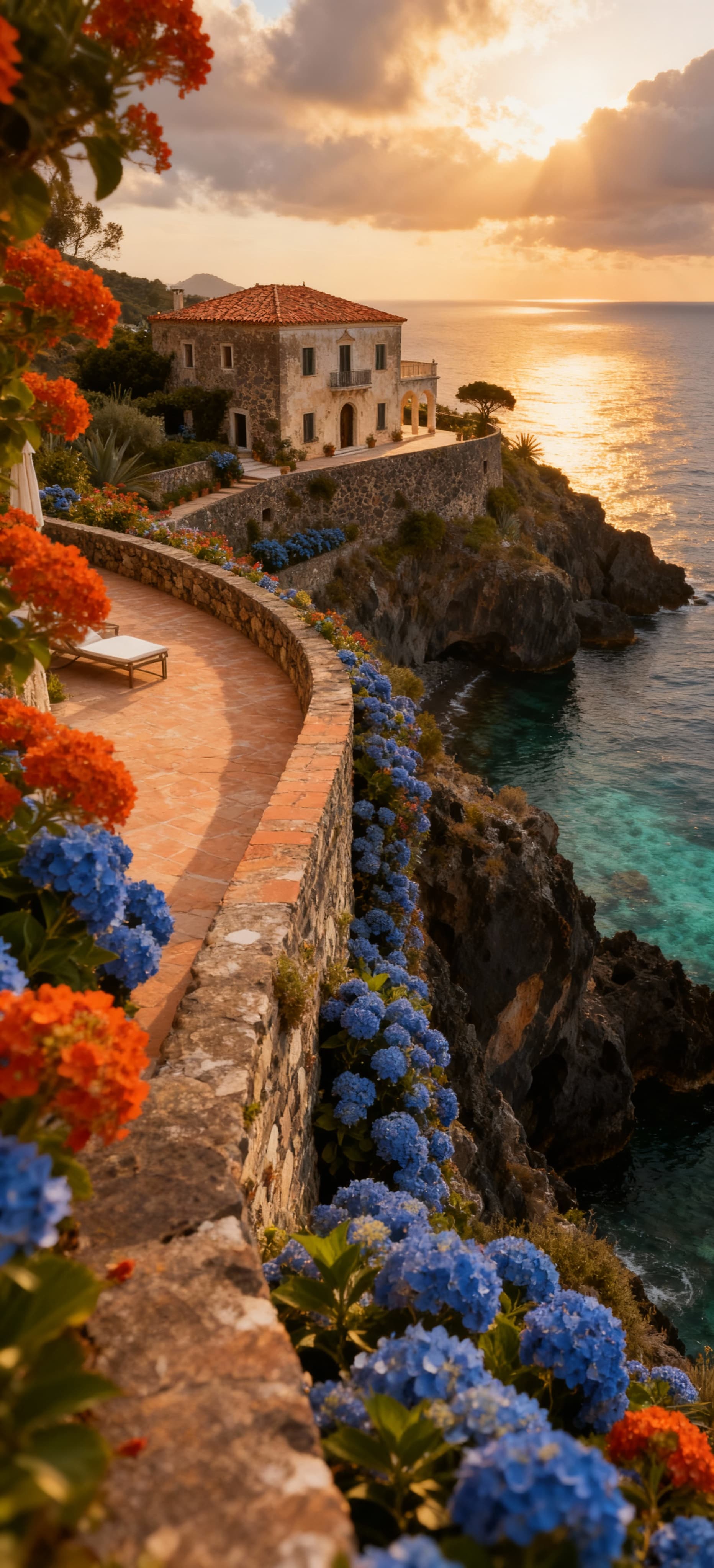 Luxury real estate for sale in the Eolian Islands, featuring stunning villas with sea views and Mediterranean charm.