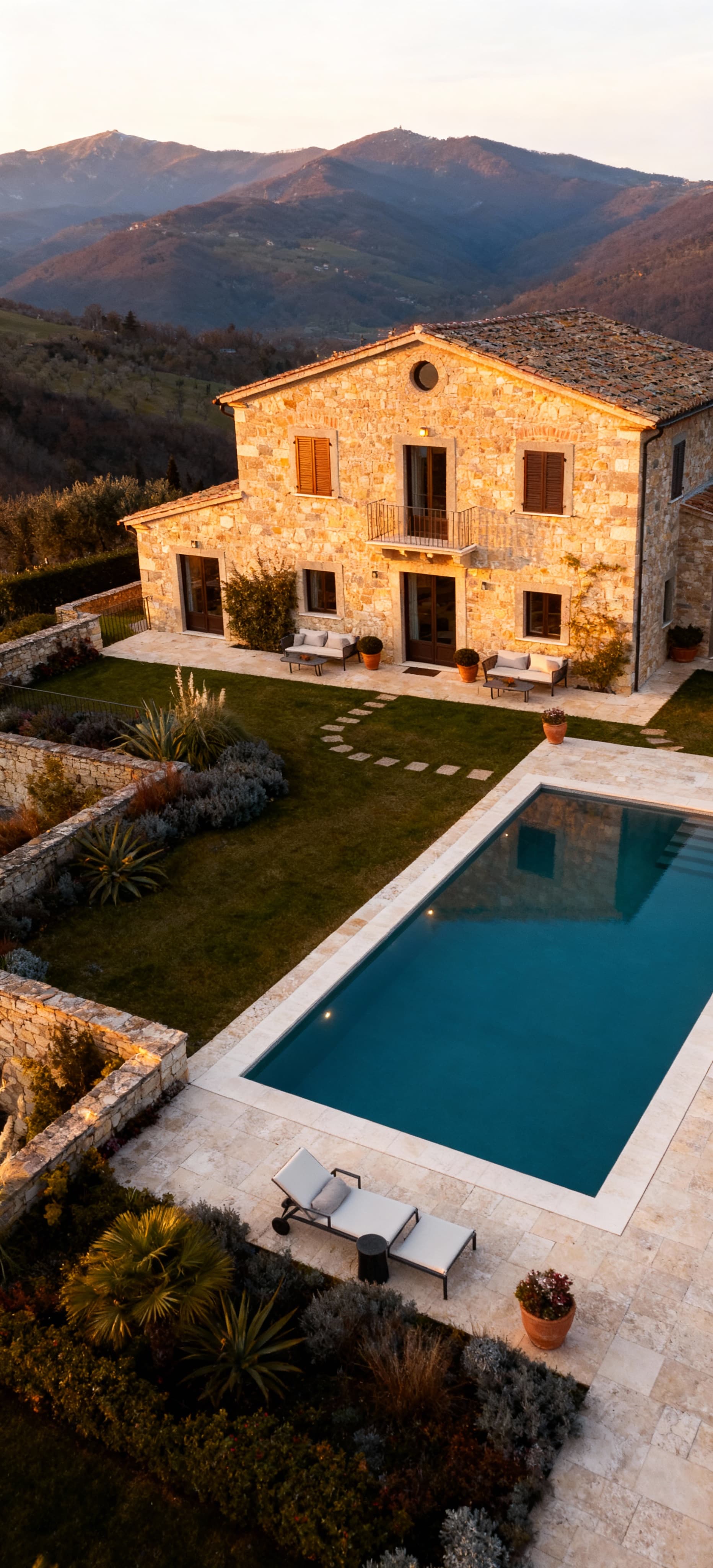 Luxury real estate for sale in Oristano, Sardinia, featuring villas, independent houses, and penthouses amidst nature.