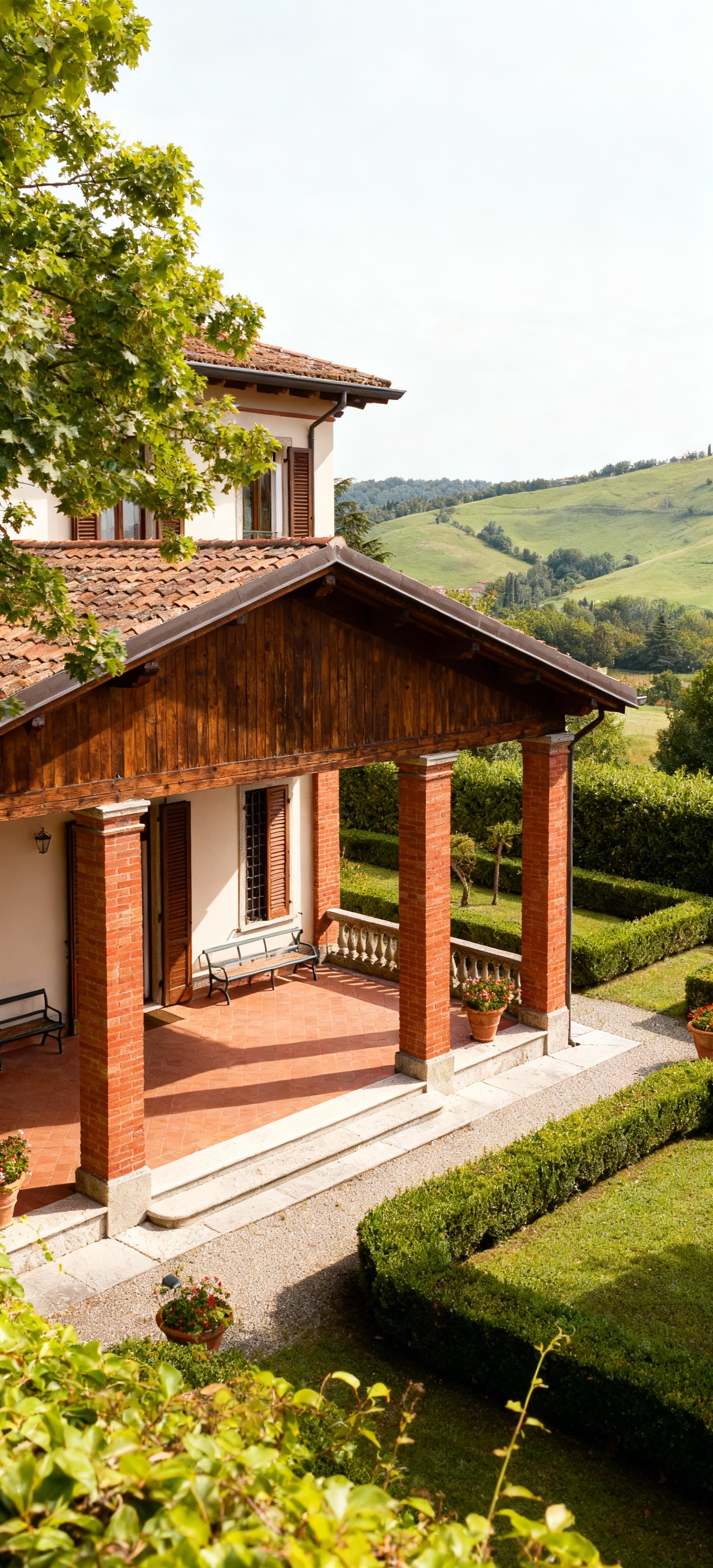 Luxury properties for sale in Monza and Brianza, Lombardy, showcasing elegant villas and stunning panoramic views.