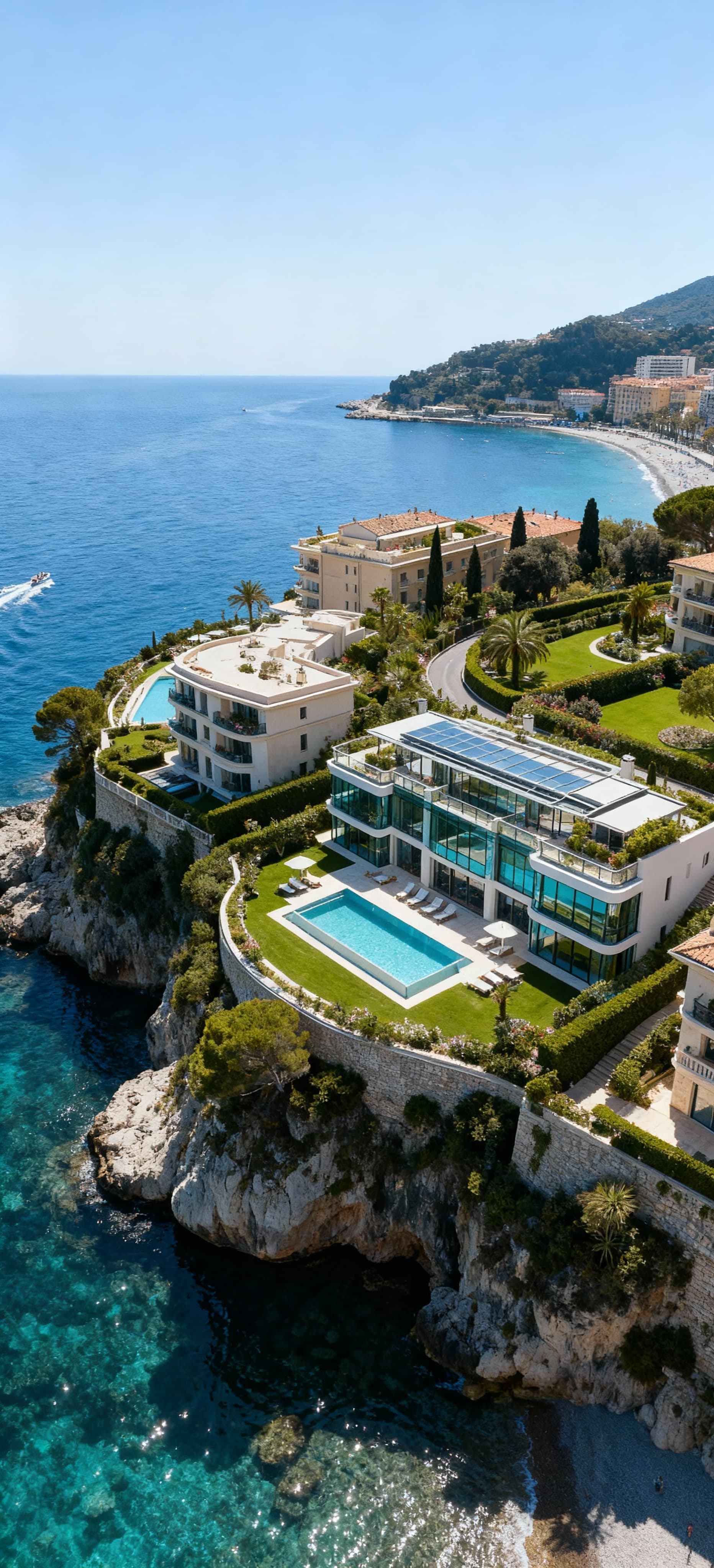Luxury properties for sale in Monaco, featuring stunning views and an elegant, sophisticated lifestyle.