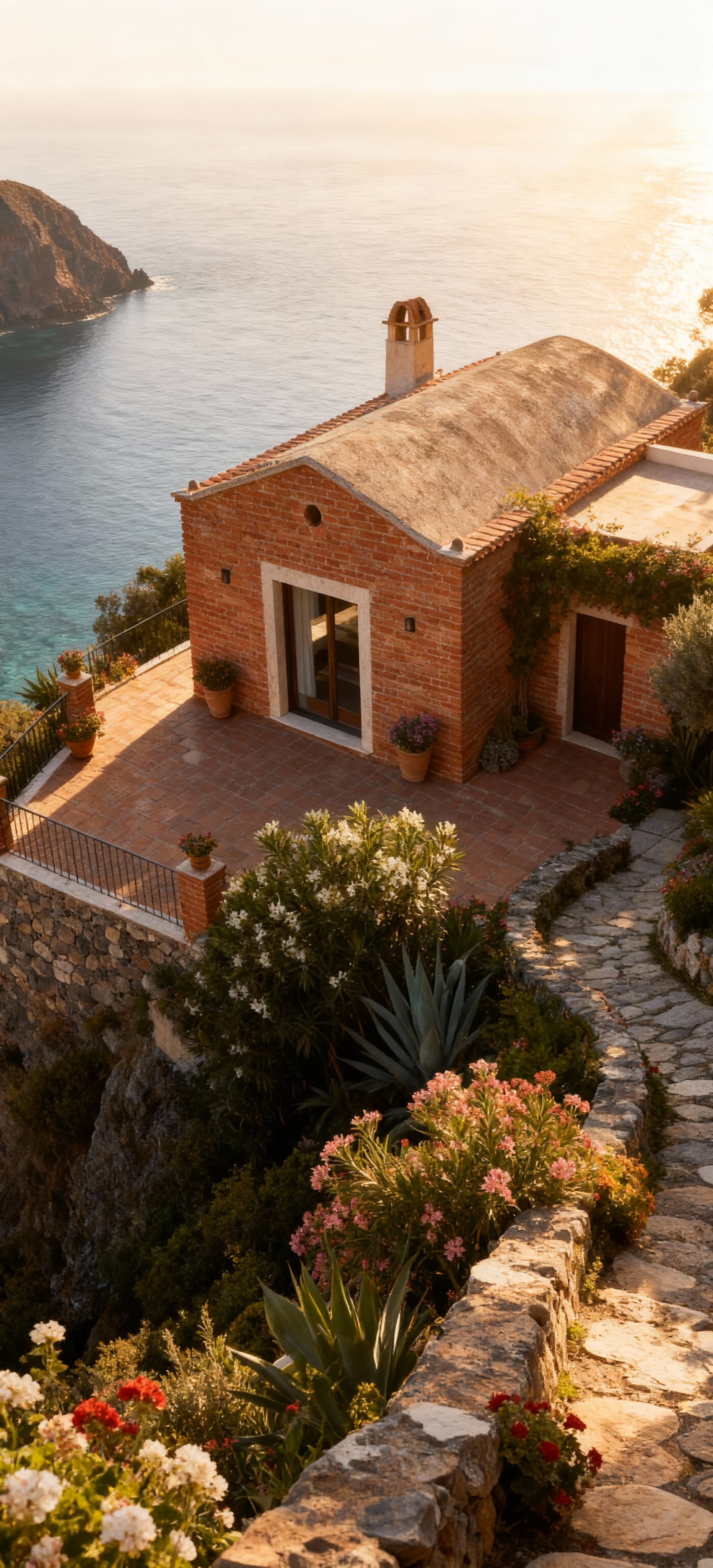 Luxury properties for sale in the Aeolian Islands, showcasing stunning sea-view villas and elegant independent homes.