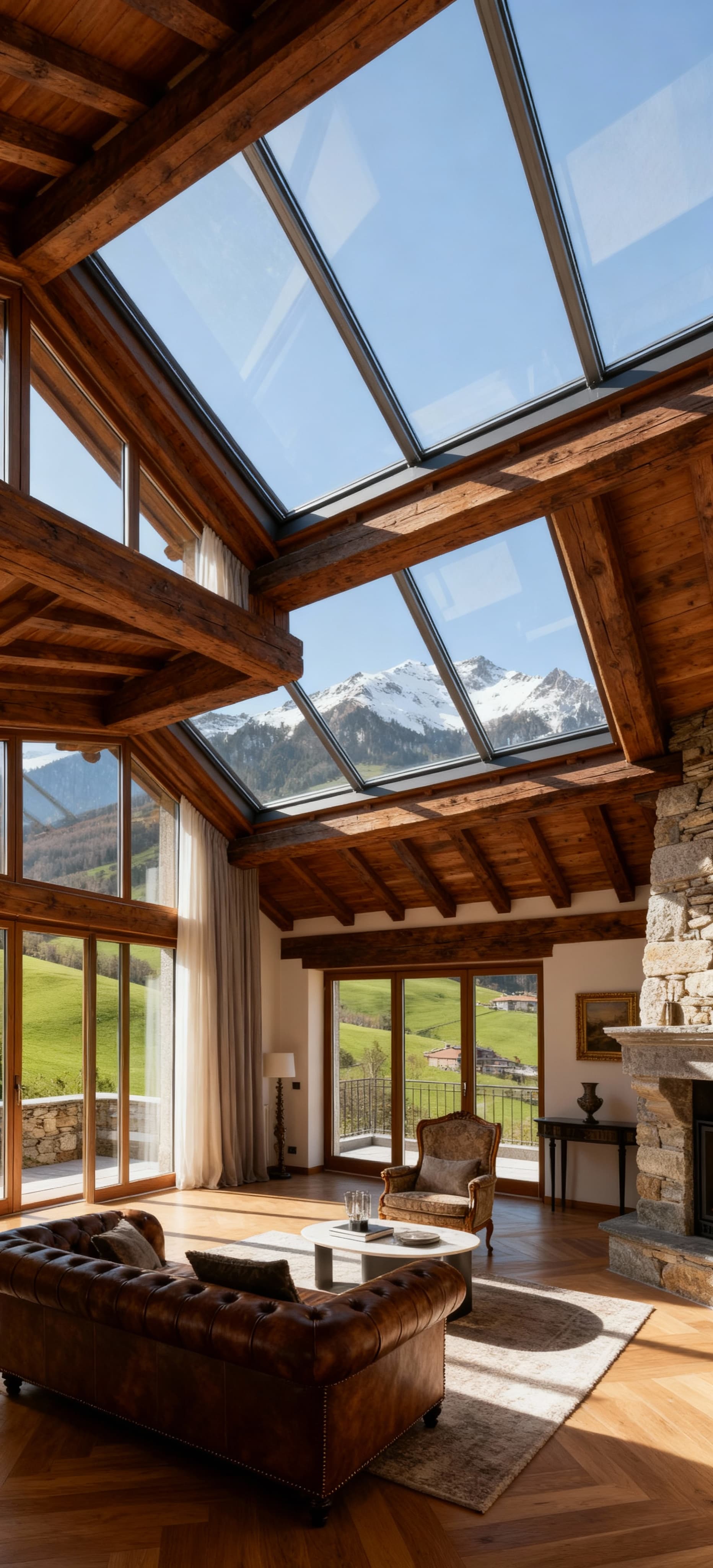 Luxury penthouses for sale in Piedmont, featuring spacious layouts, stunning views, and exquisite architectural details.