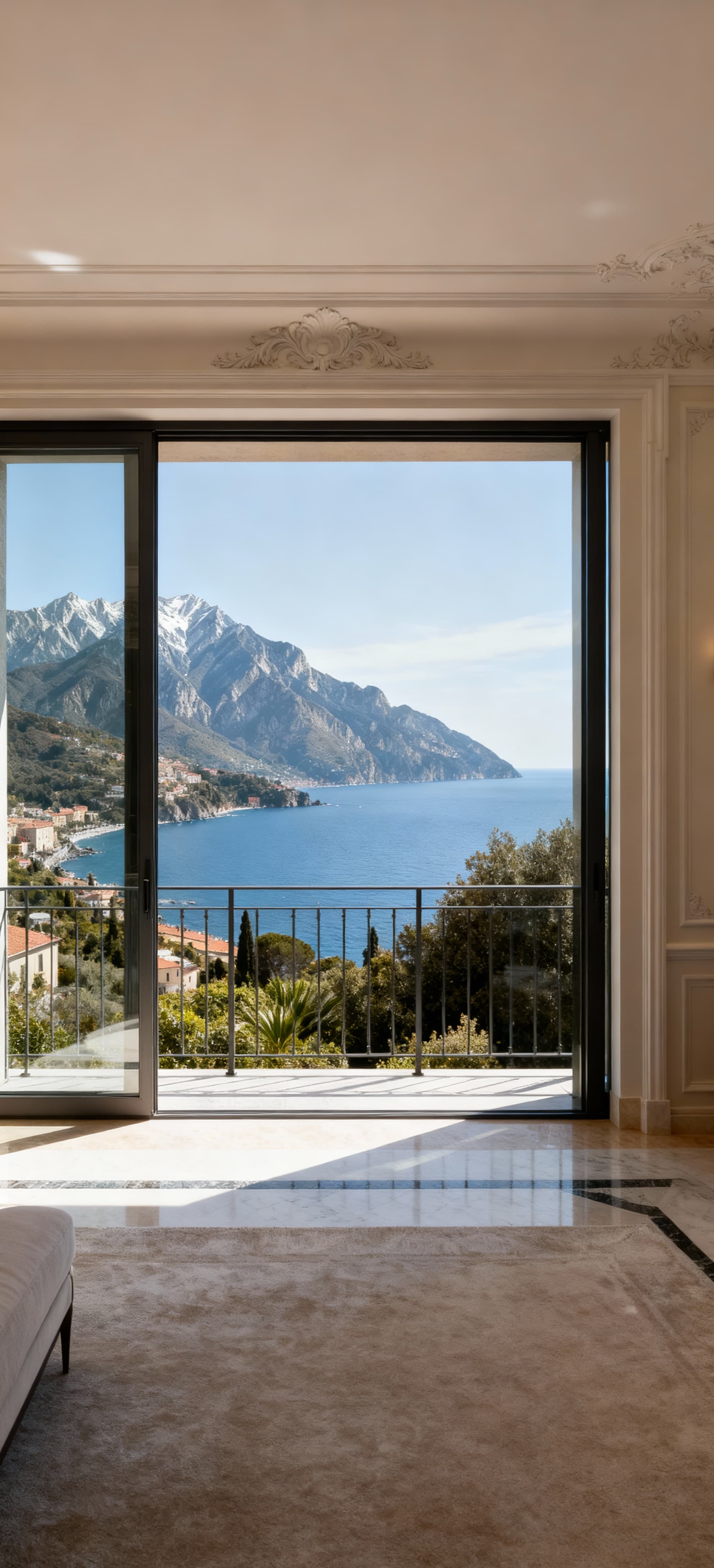 Spacious open loft for sale in Tuscany, blending modern design and elegance in a beautifully renovated historic building.