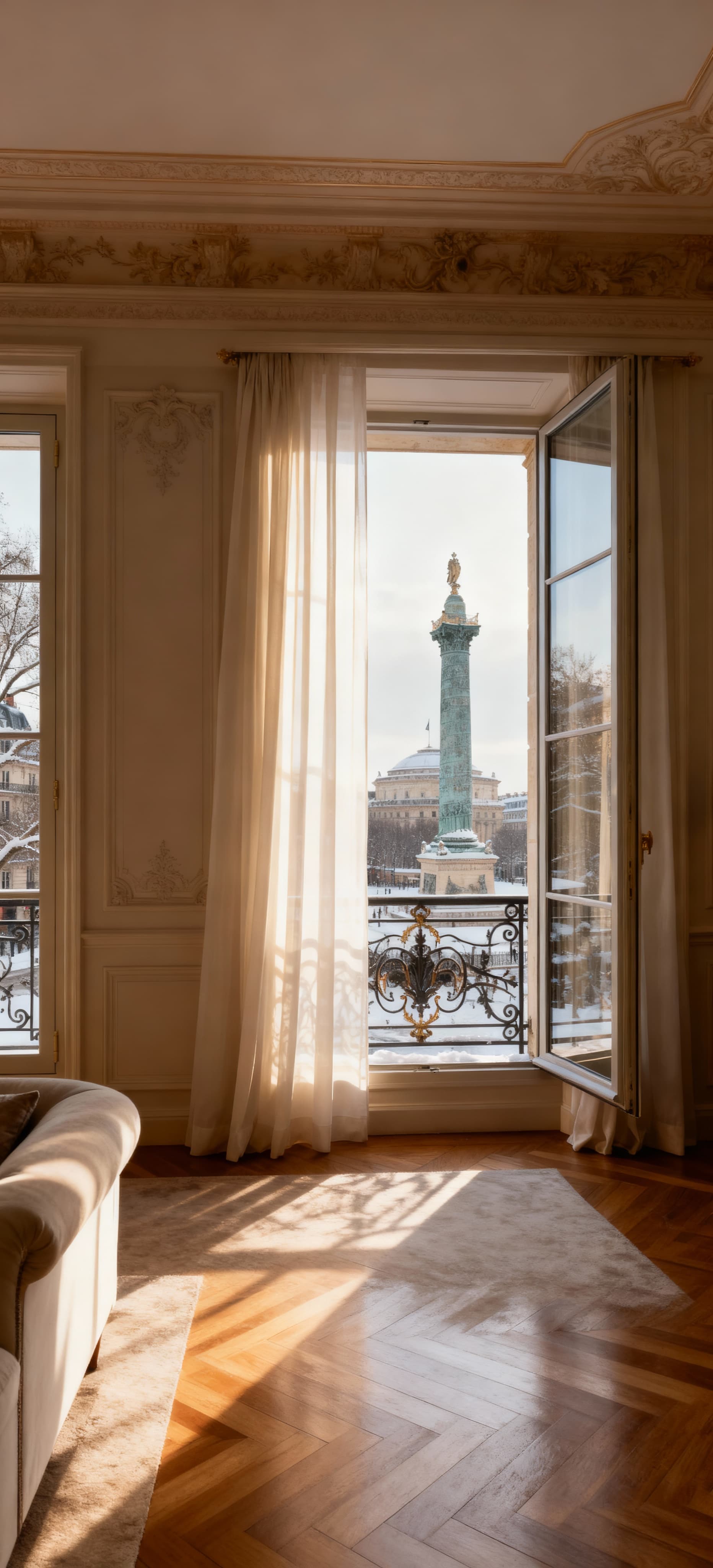 Elegant apartments for sale in Île de France, featuring stunning views of historic landmarks and premium amenities.