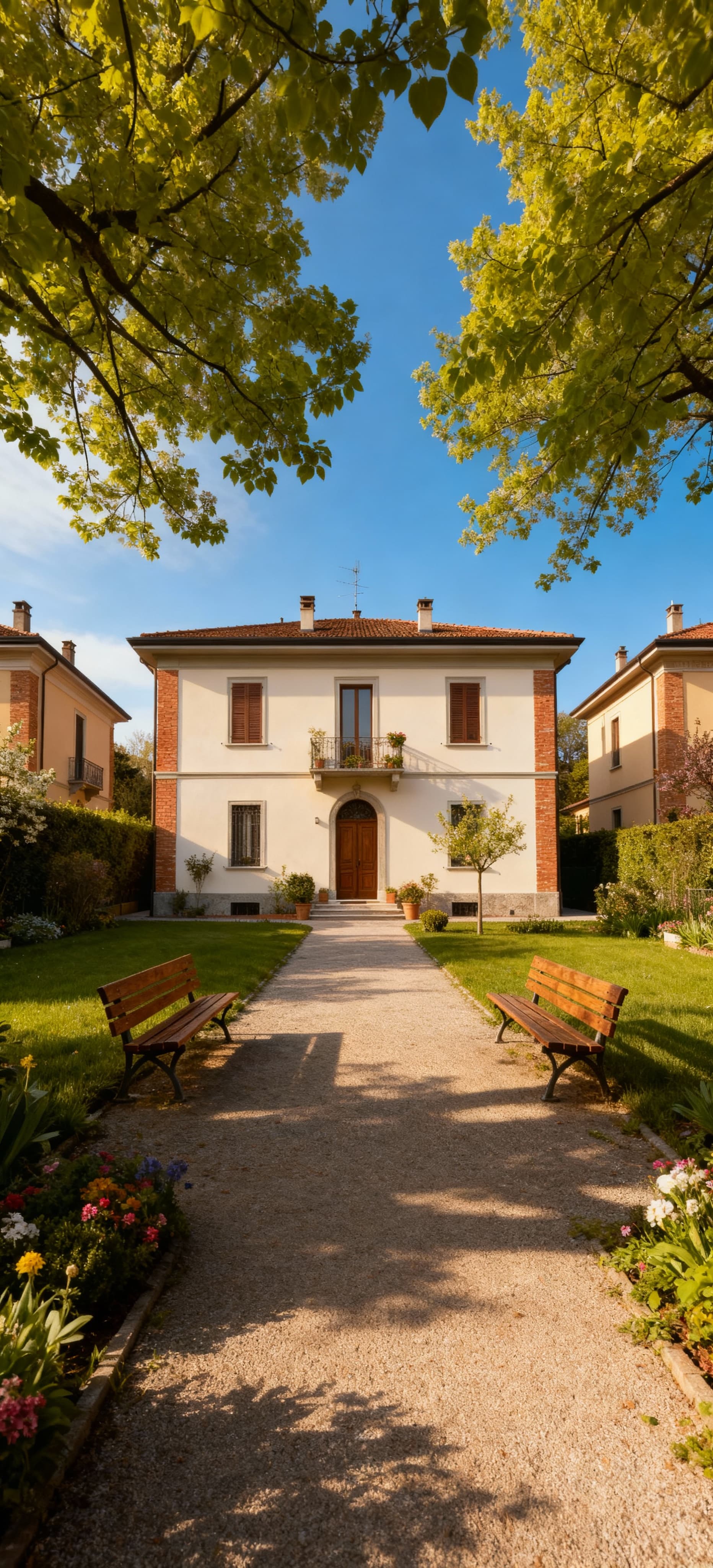 Semi-detached houses for sale in Turin, perfect for families seeking tranquil yet well-connected residential living.