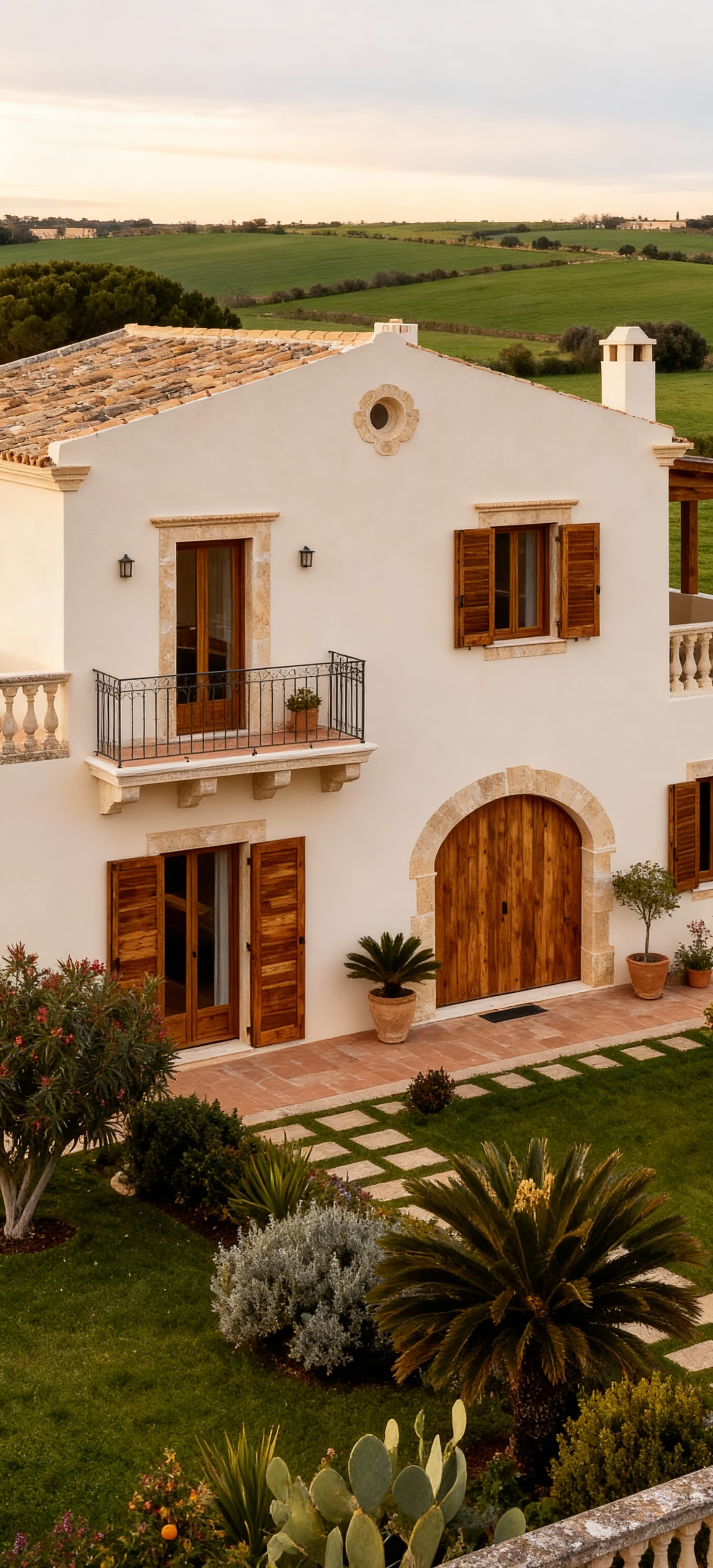 Luxurious villas for sale in Oristano, Sardinia, blending modern comfort with stunning natural landscapes.