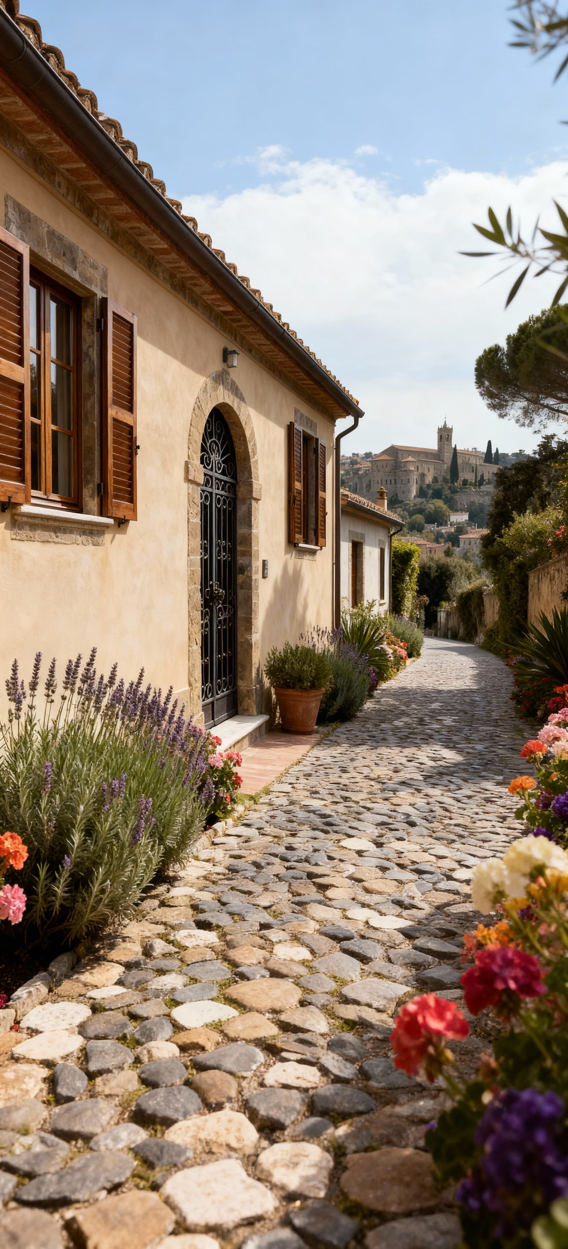 Exclusive independent homes for sale in Lazio, showcasing stunning views of Viterbo and surrounded by rich history and nature.