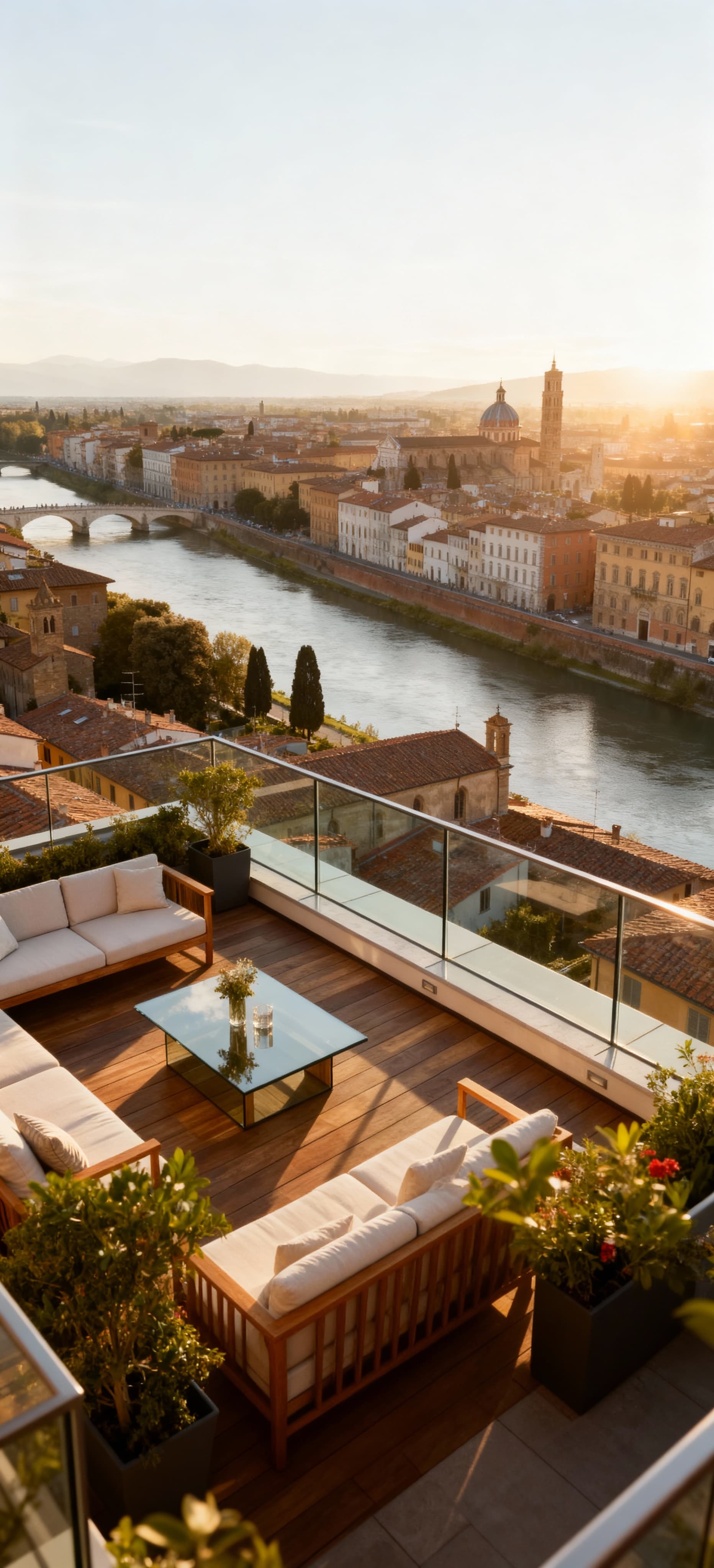 Luxury penthouses for sale in Pisa offer stunning views of the historic center and the Arno River, blending elegance and comfort.