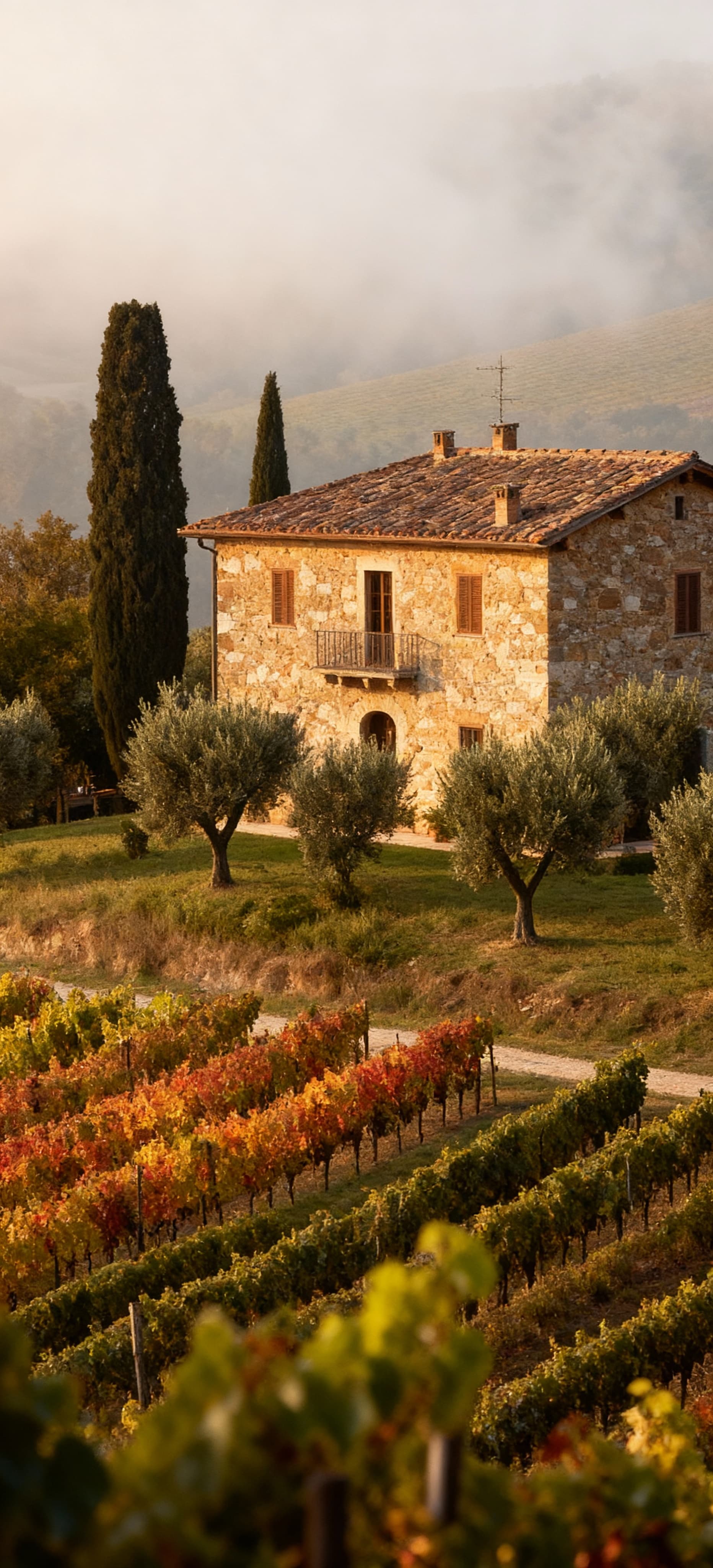 Luxury estates and complexes for sale in Pisa, nestled among vineyards and olive groves, perfect for agricultural and tourism investments.