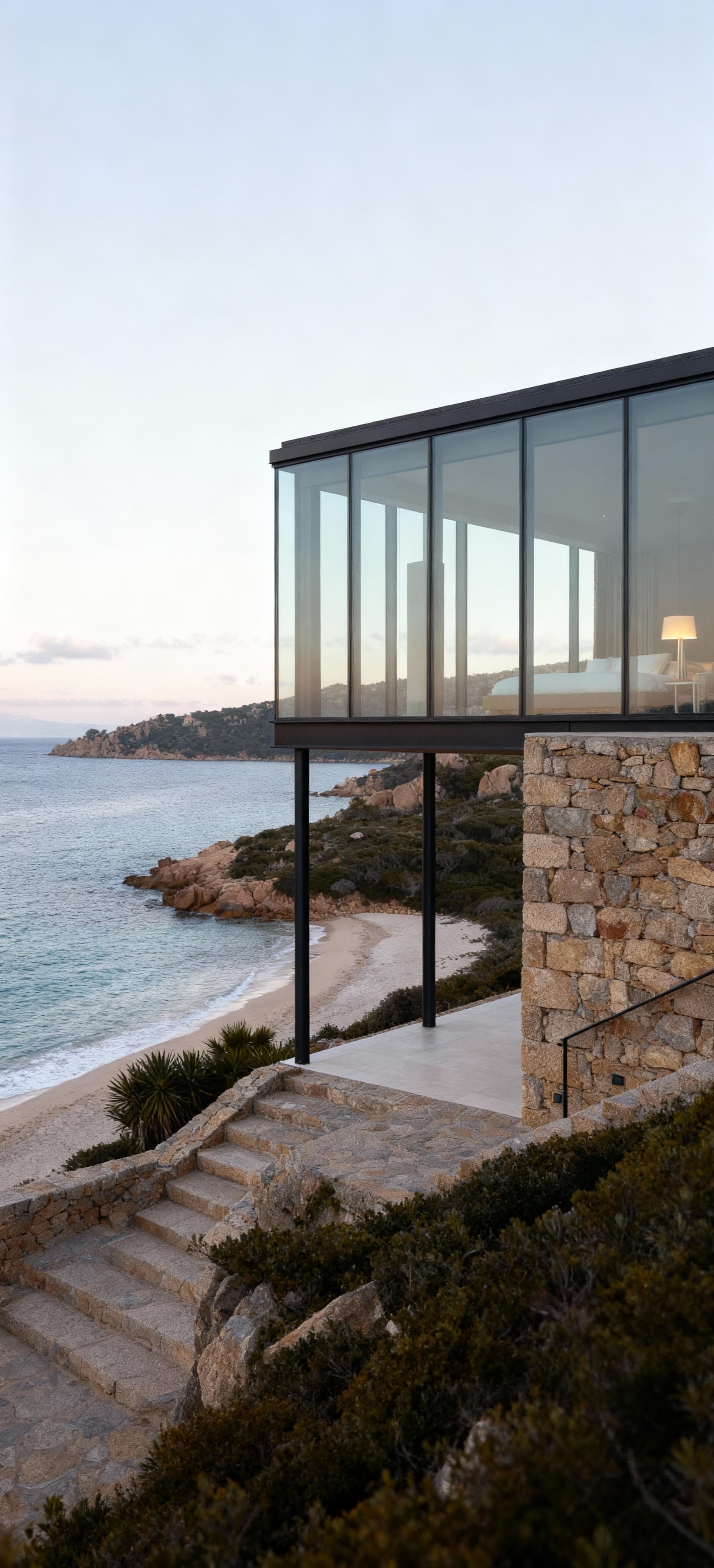 Luxury properties for sale in Porto Cervo, featuring stunning sea views and exclusive beach access.