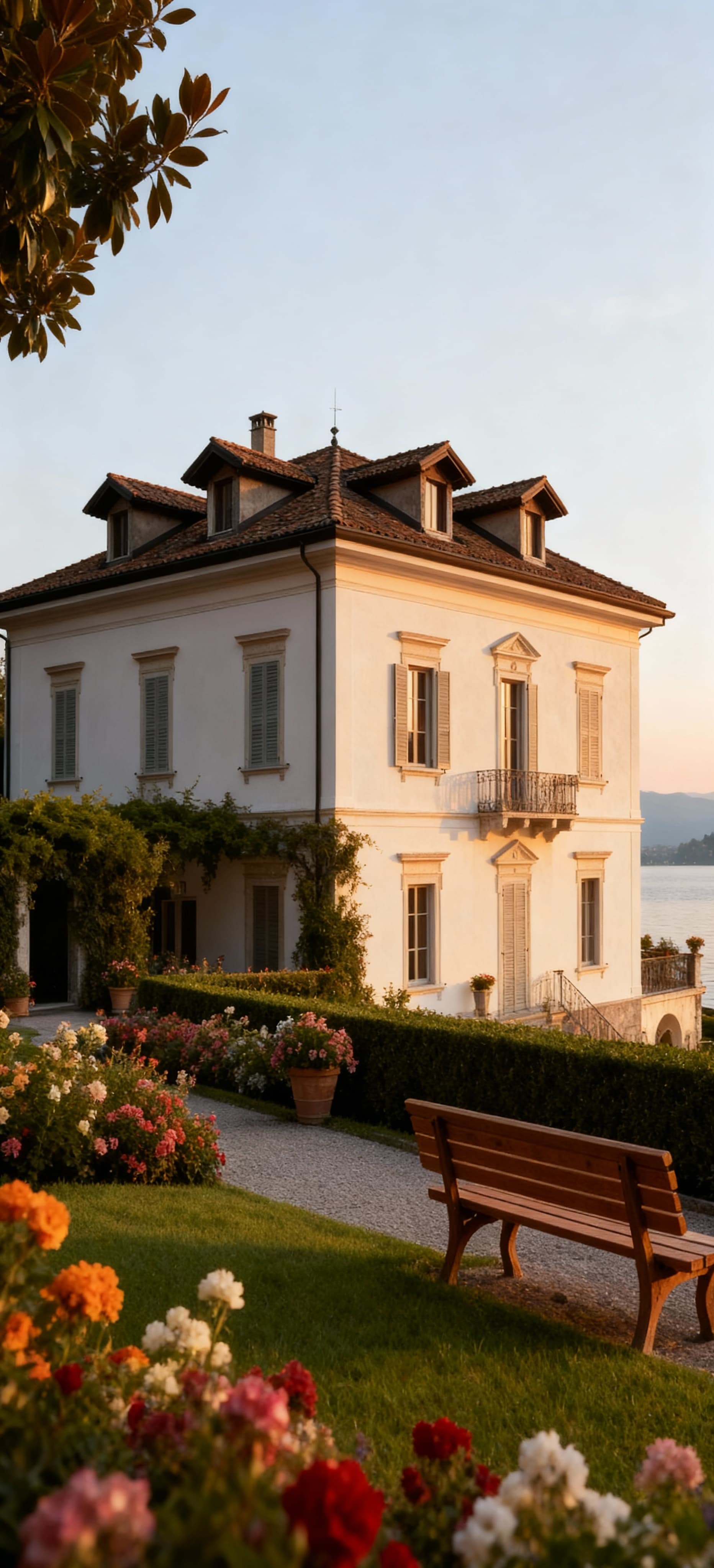 Historic buildings for sale in Lombardy's lake region, showcasing unique architectural charm and restored luxury residences.