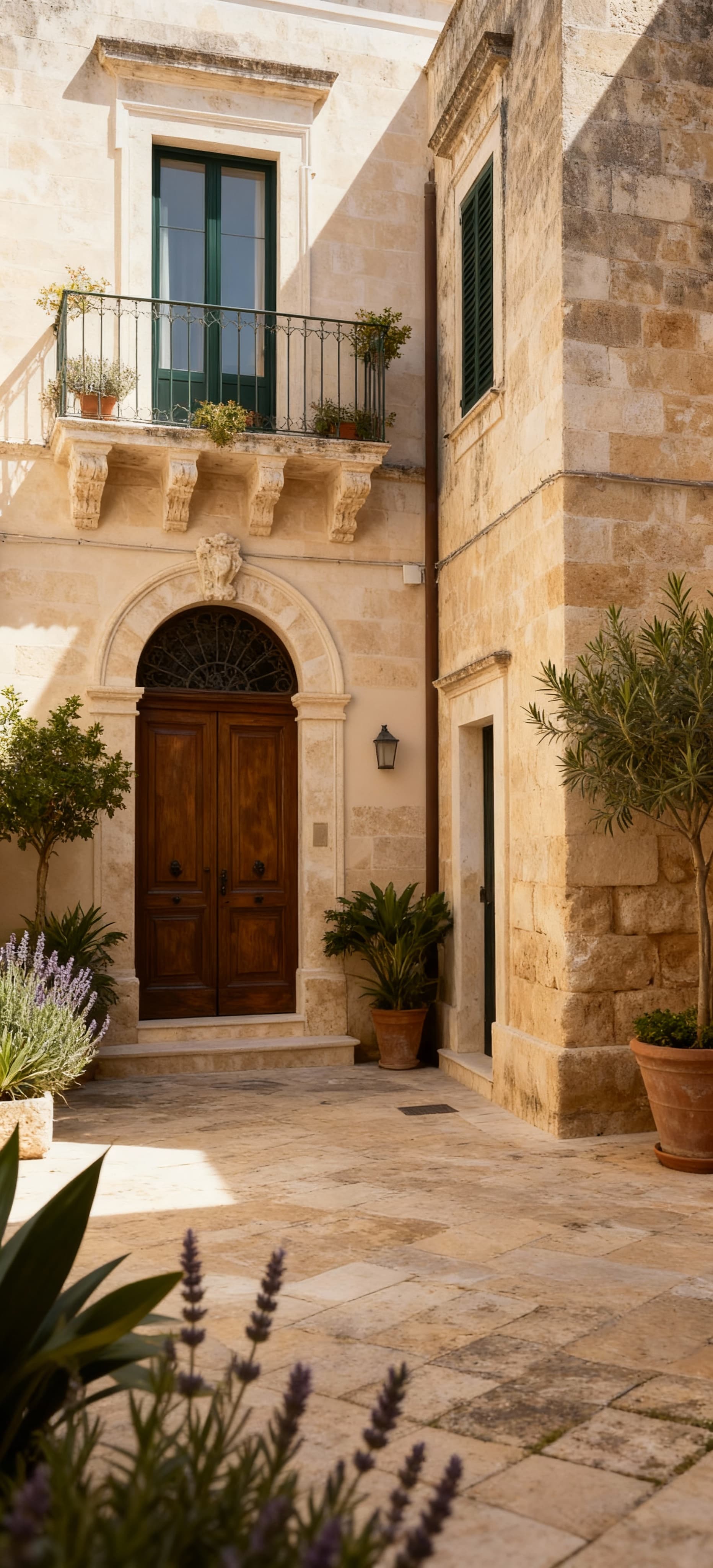 Independent houses for sale in the historic centers of Puglia, featuring private courtyards and unique architectural details.