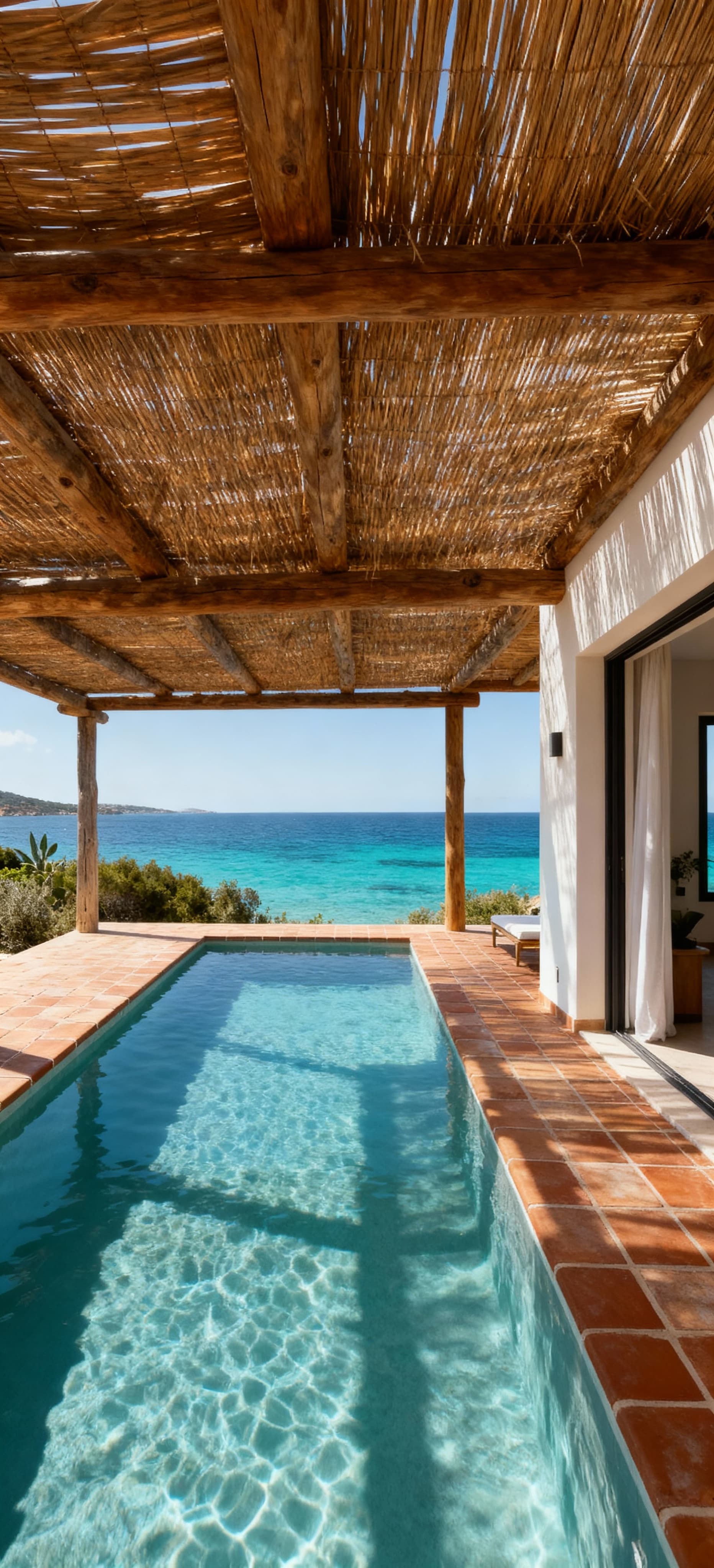 Luxury seaside villa apartments for sale in Sardinia, offering elegance and tranquility in an exclusive setting.