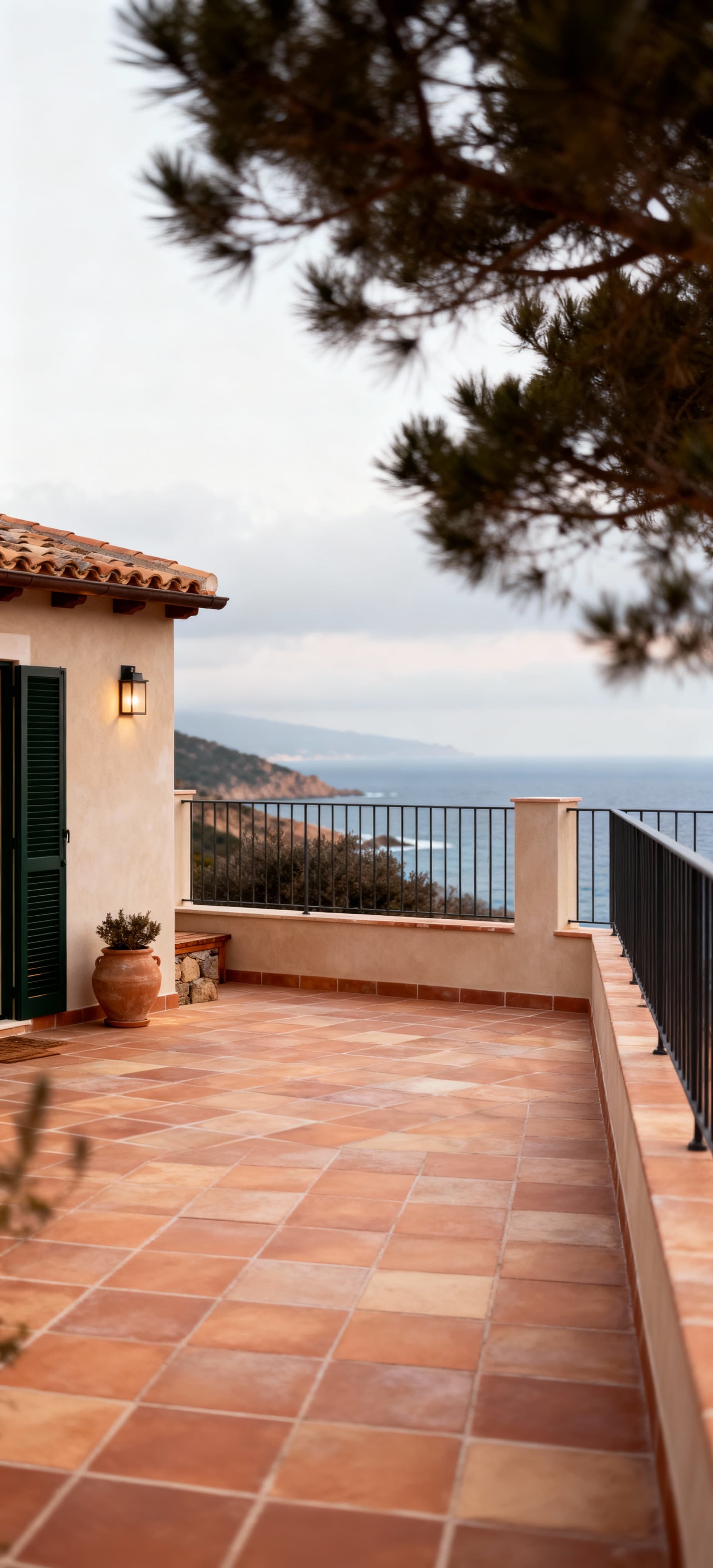 Luxury penthouses for sale in Sardinia's city center, featuring stunning terraces and high-end finishes.