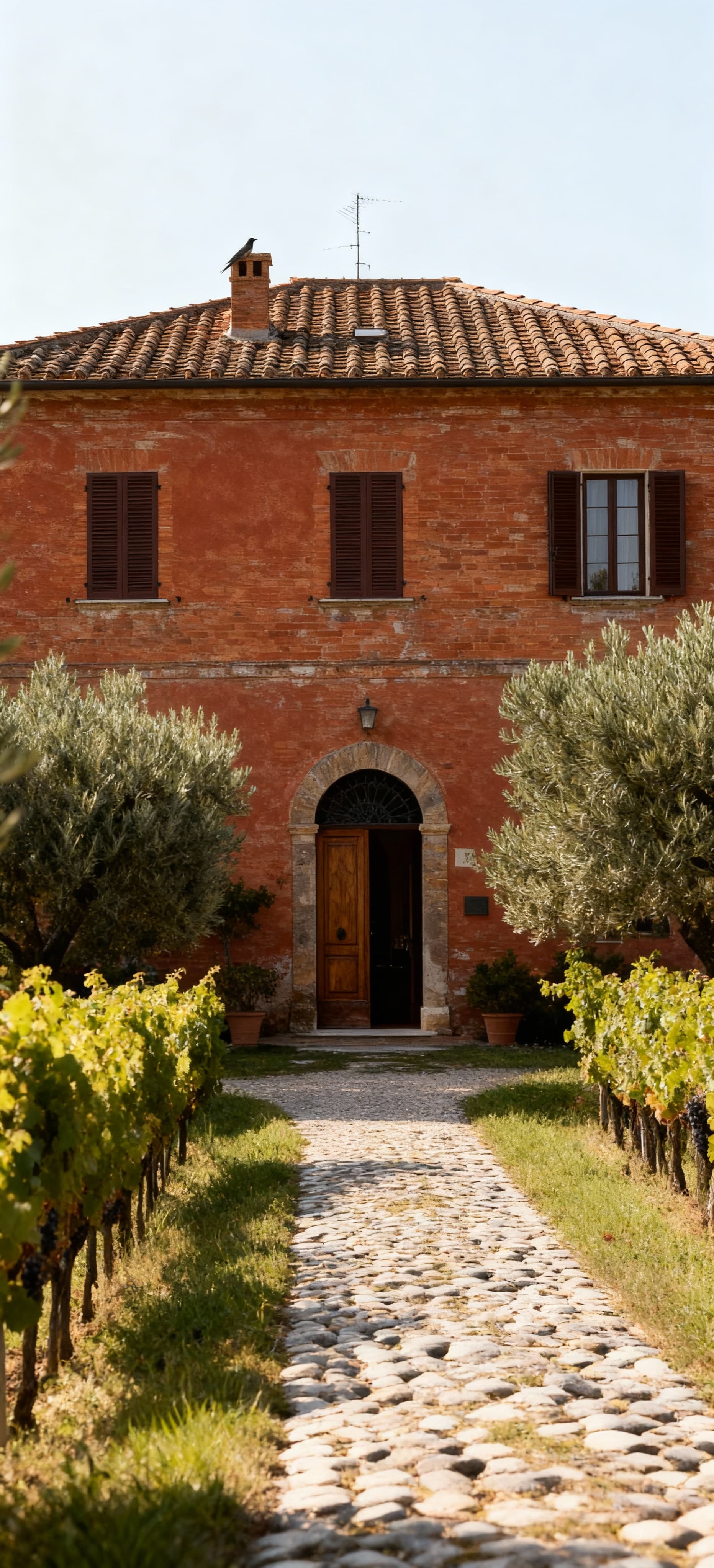 Historical estates for sale in Tuscany, featuring country villas and agricultural complexes showcasing rural heritage.