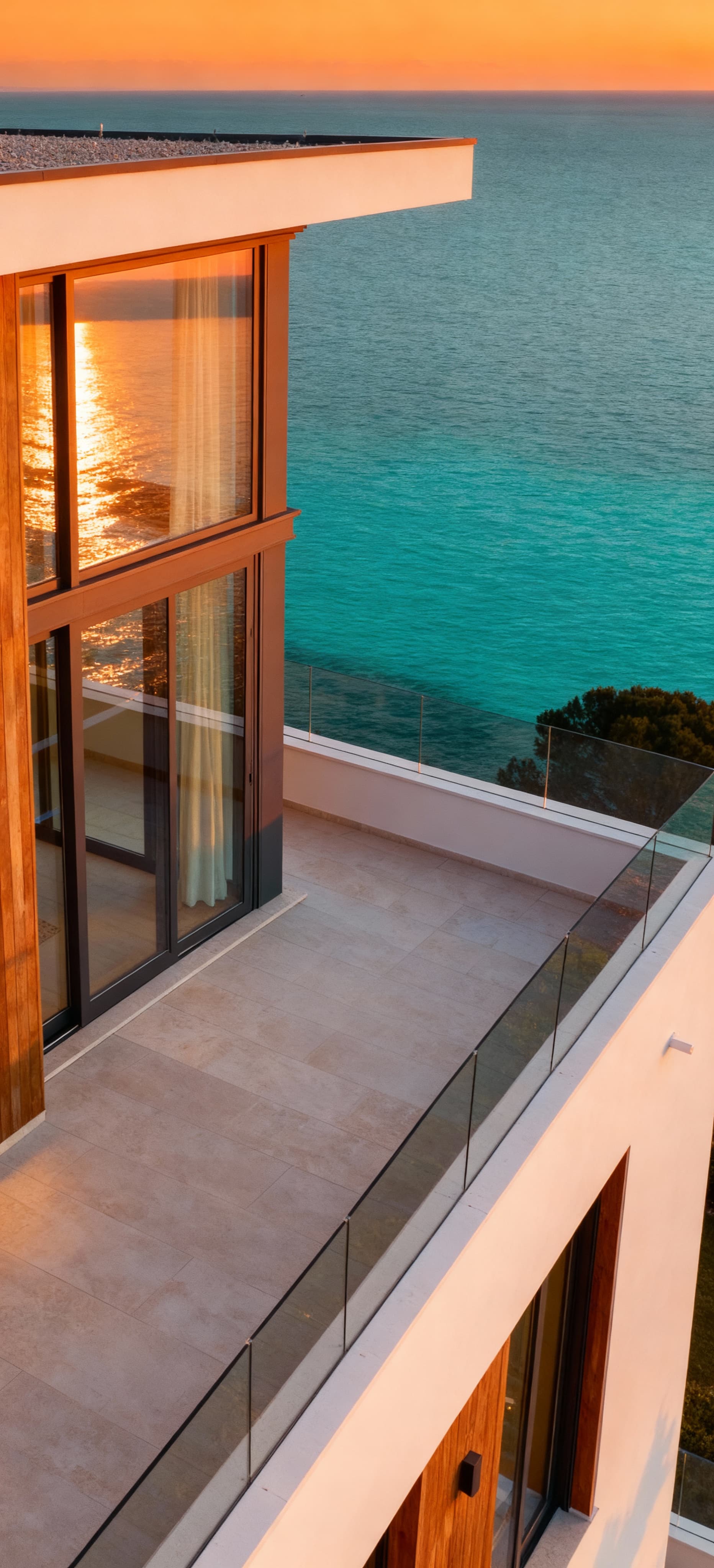 Sea view penthouses for sale in Tuscany, featuring stunning vistas and bright, contemporary interiors.