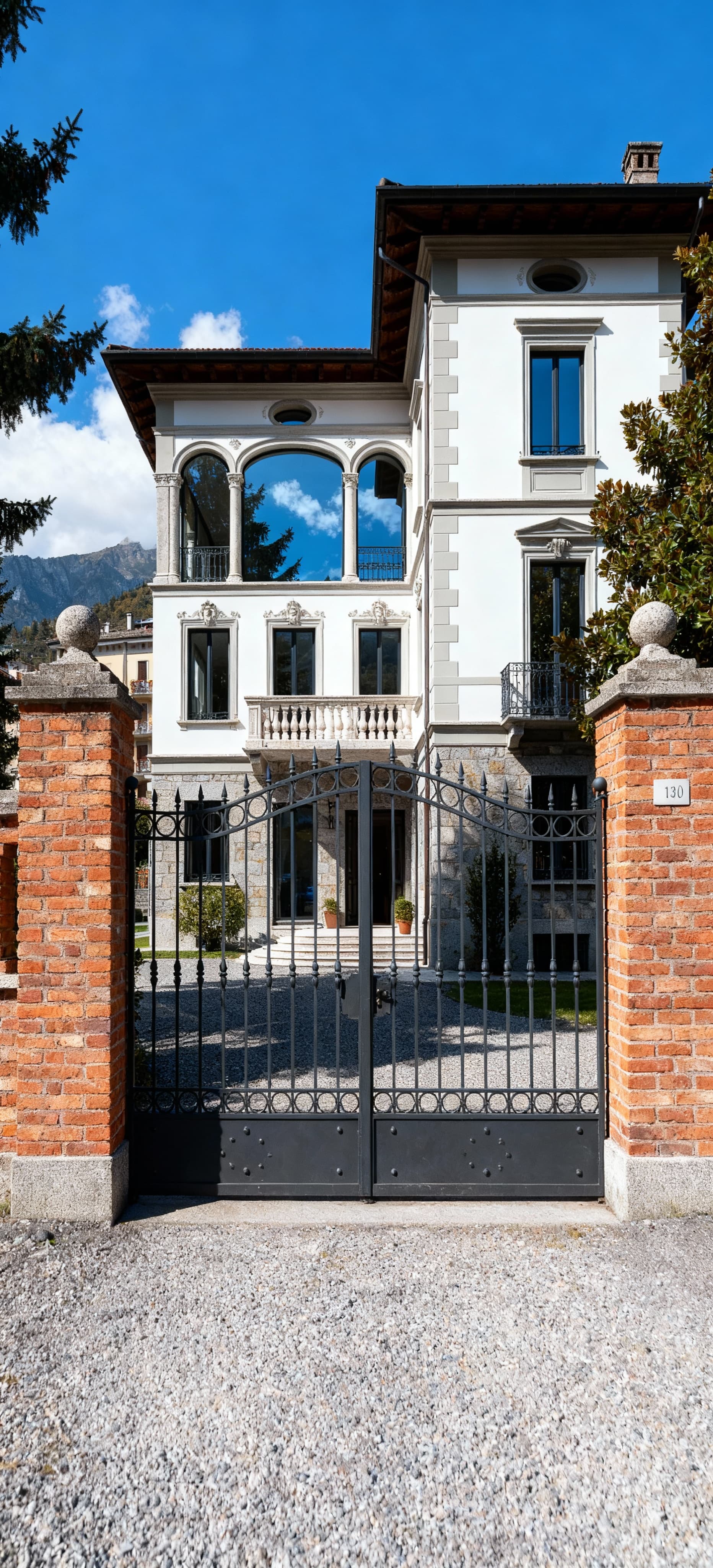 Luxury villas for sale in urban Valle d'Aosta, blending elegance with convenient access to local amenities.
