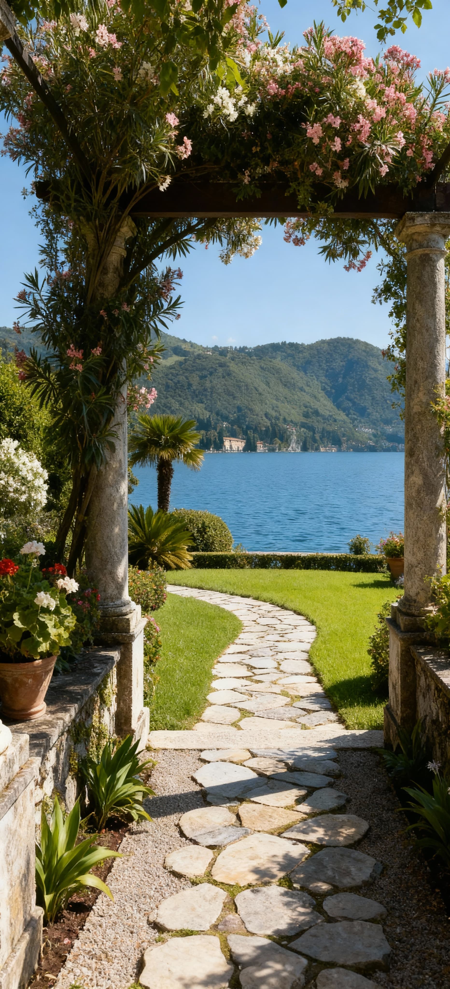 Luxurious villas for sale in Lombardy, near Lake Garda, surrounded by nature, hills, vineyards, and stunning views.