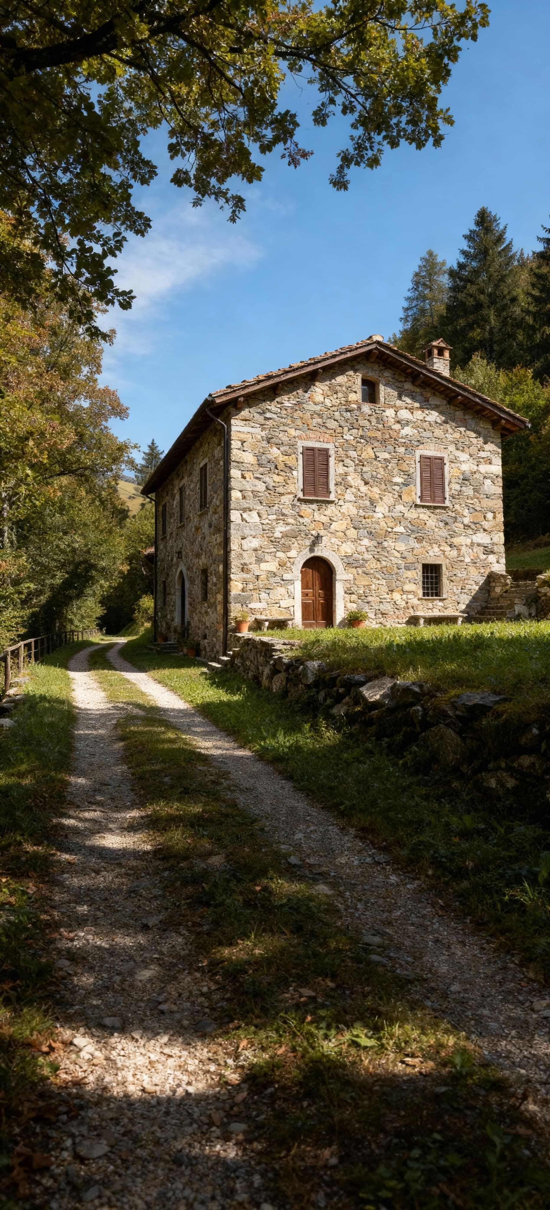 Stone cottages for sale in the mountains of Alessandria, perfect for renovations that enhance traditional charm and nature.