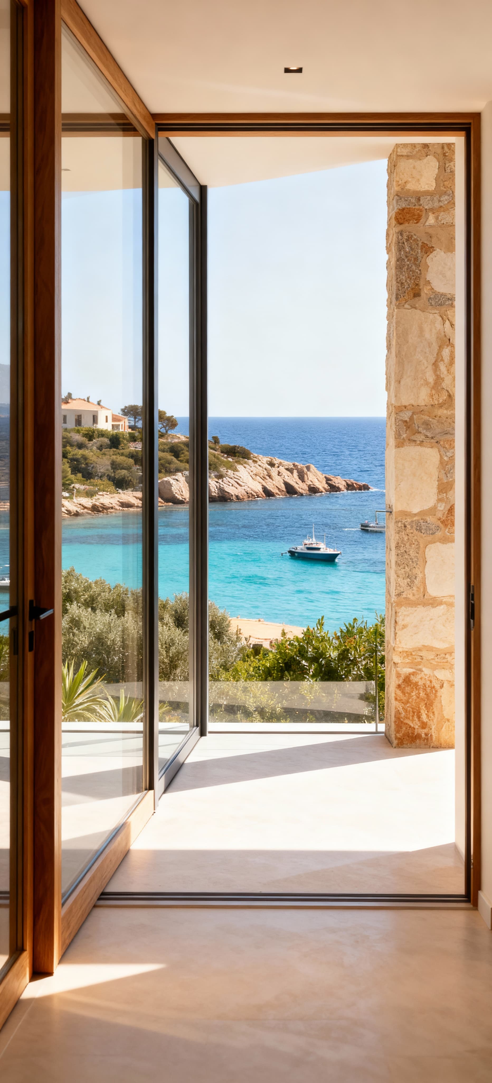 City homes for sale in Porto Cervo, a short walk from the sea, blending urban comfort and coastal charm.